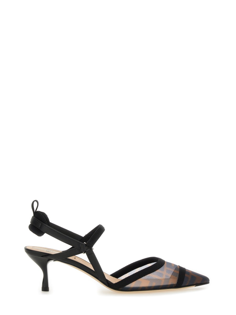 FENDI Slingback Hummingbird Lite Sandals for Women