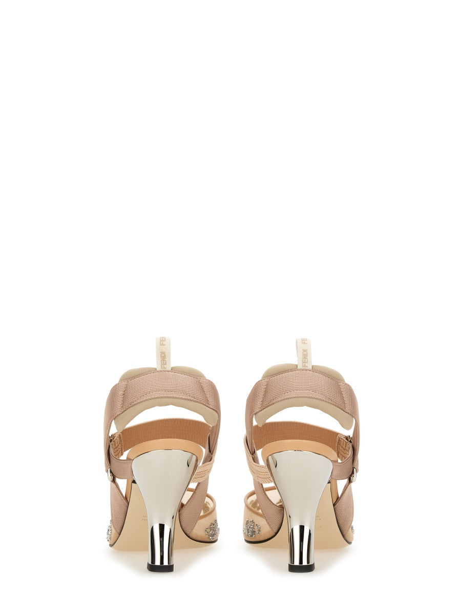 FENDI Slingback Hummingbird Lite Pumps