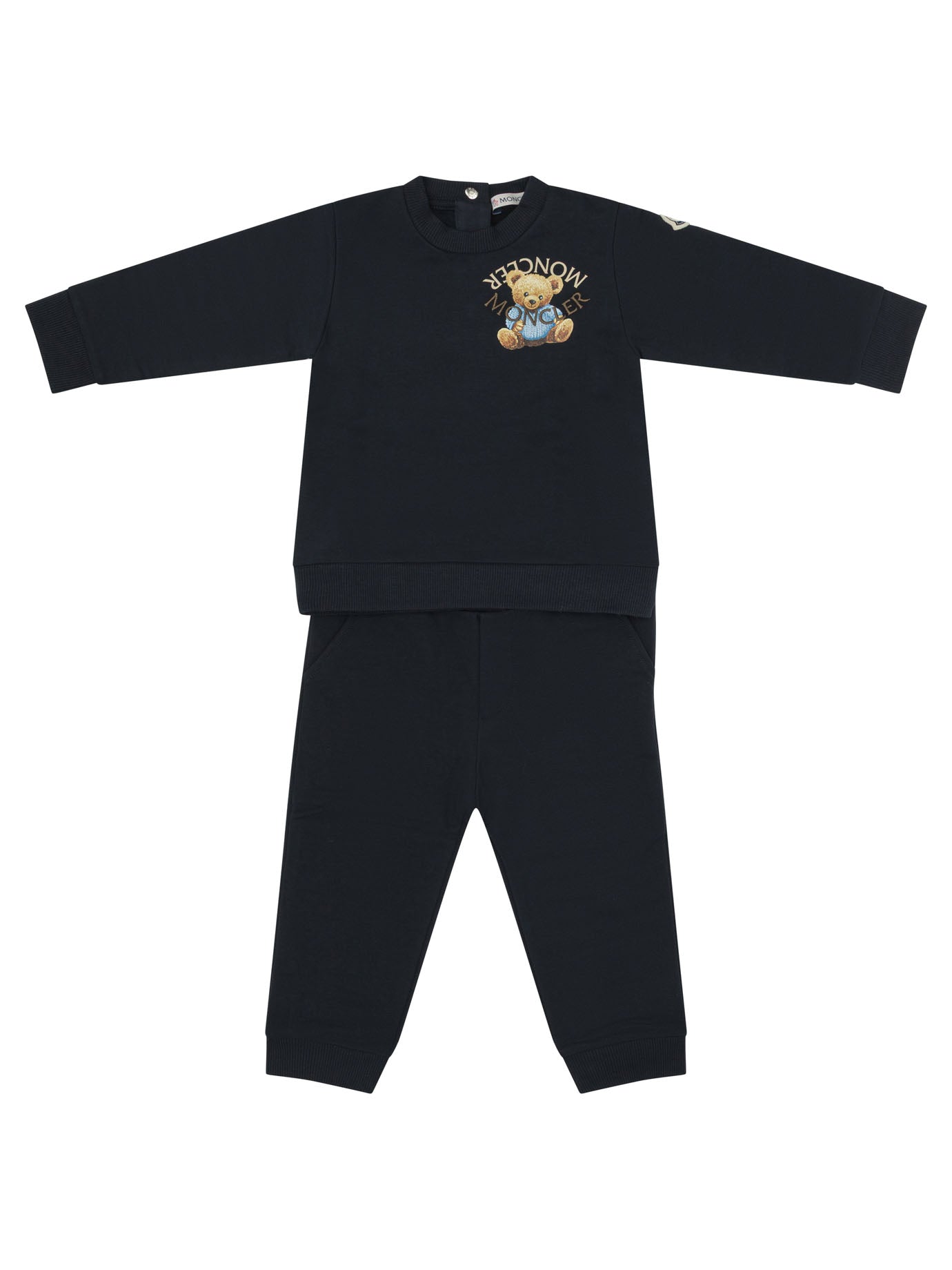 MONCLER KIDS Kids' Cotton Blend Tracksuit for Fall 2025