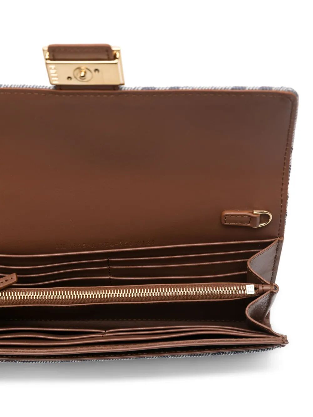 FENDI Mini Multicolour Cotton Polyester Wallet