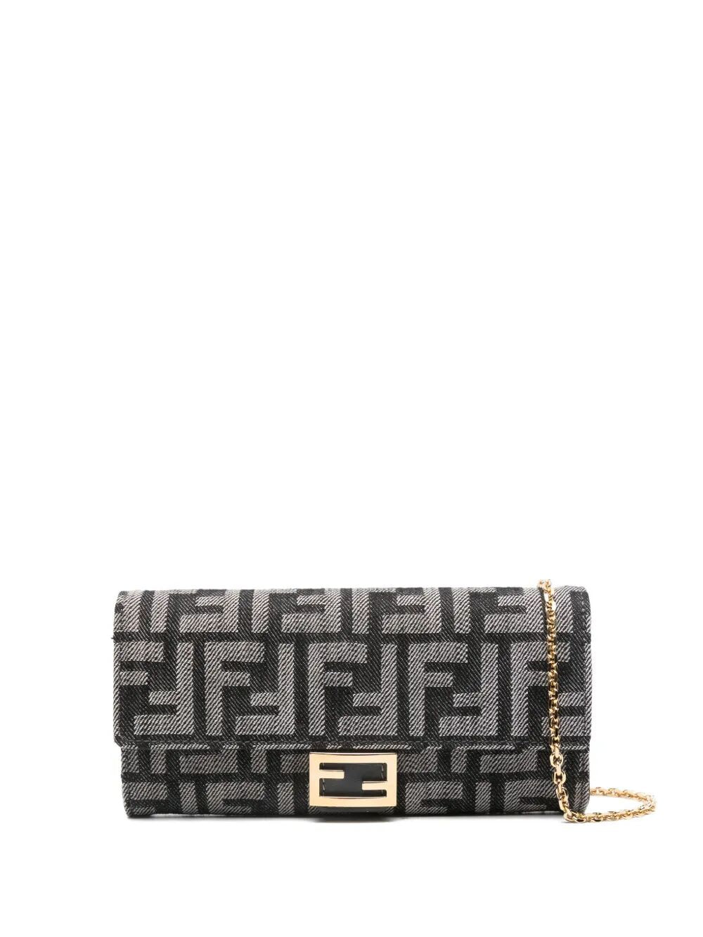 FENDI Mini Wallet on Chain Baguette