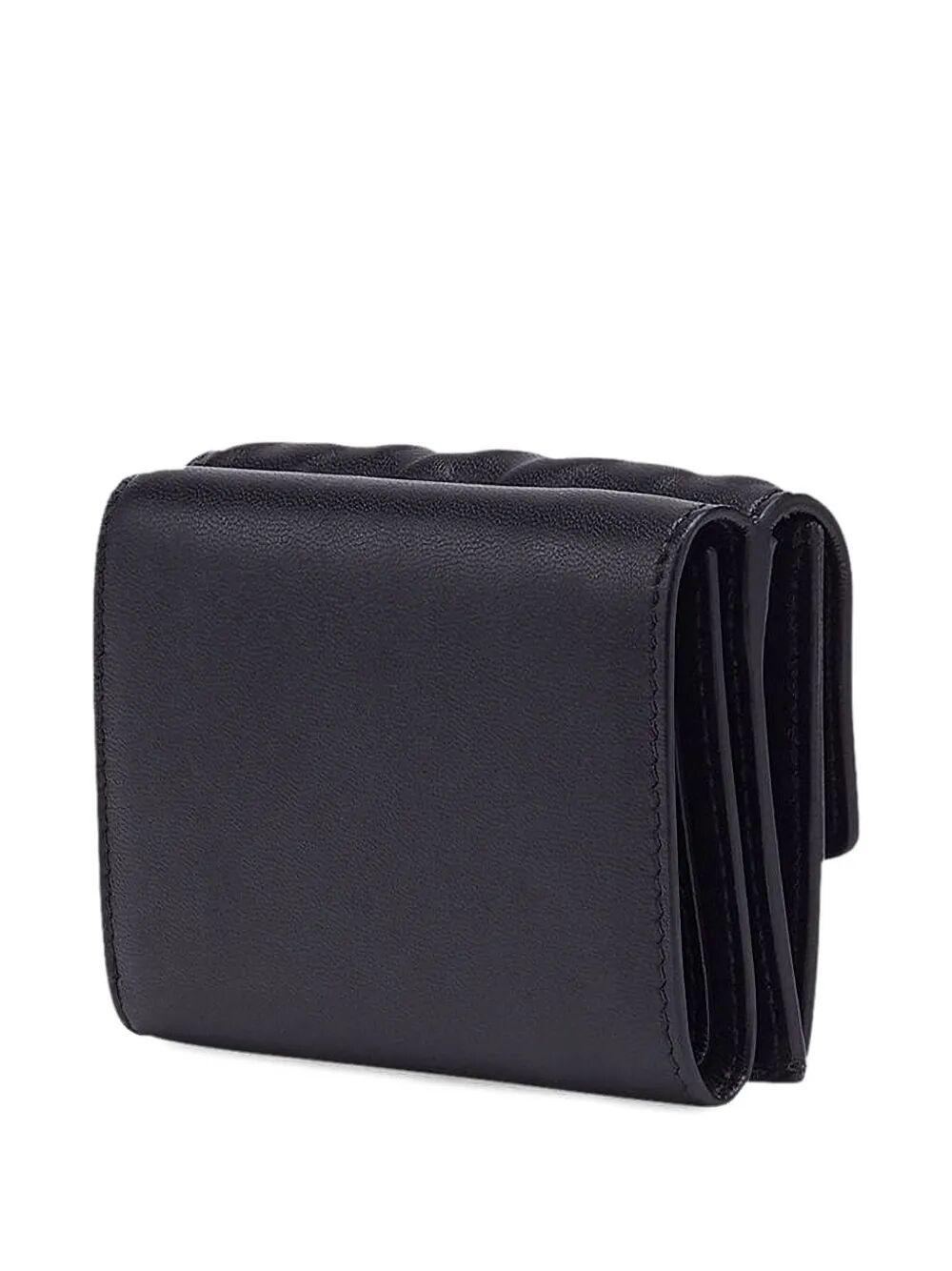 FENDI Mini Nappa Leather Baguette Trifold Wallet