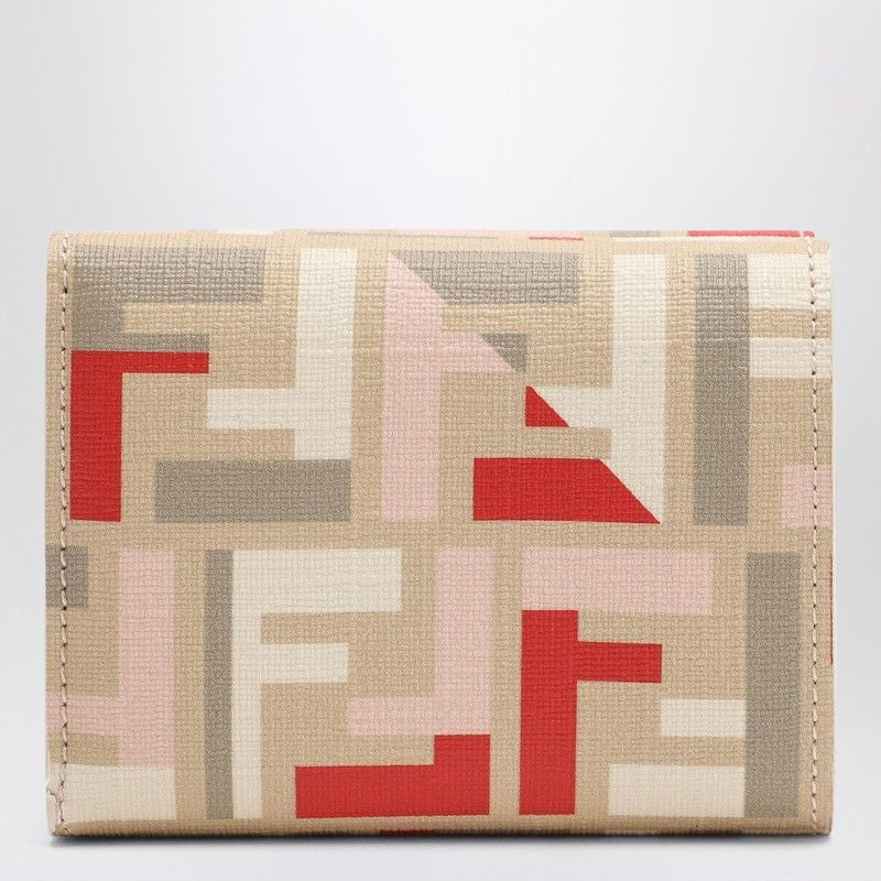 FENDI Multicoloured Mini Fabric Wallet