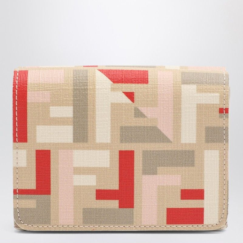 FENDI Multicoloured Mini Fabric Wallet