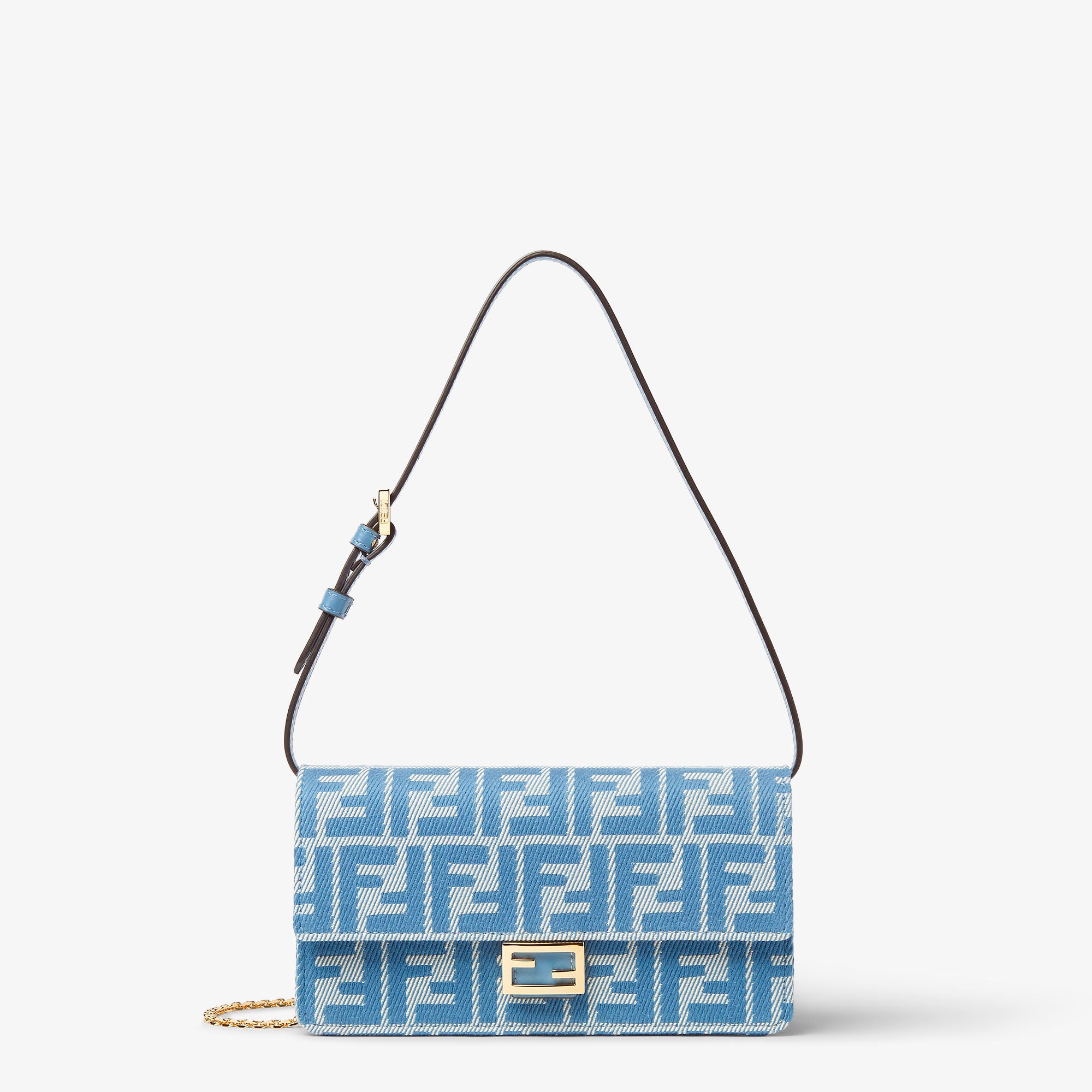 FENDI Mini Wallet on Chain Baguette Bag
