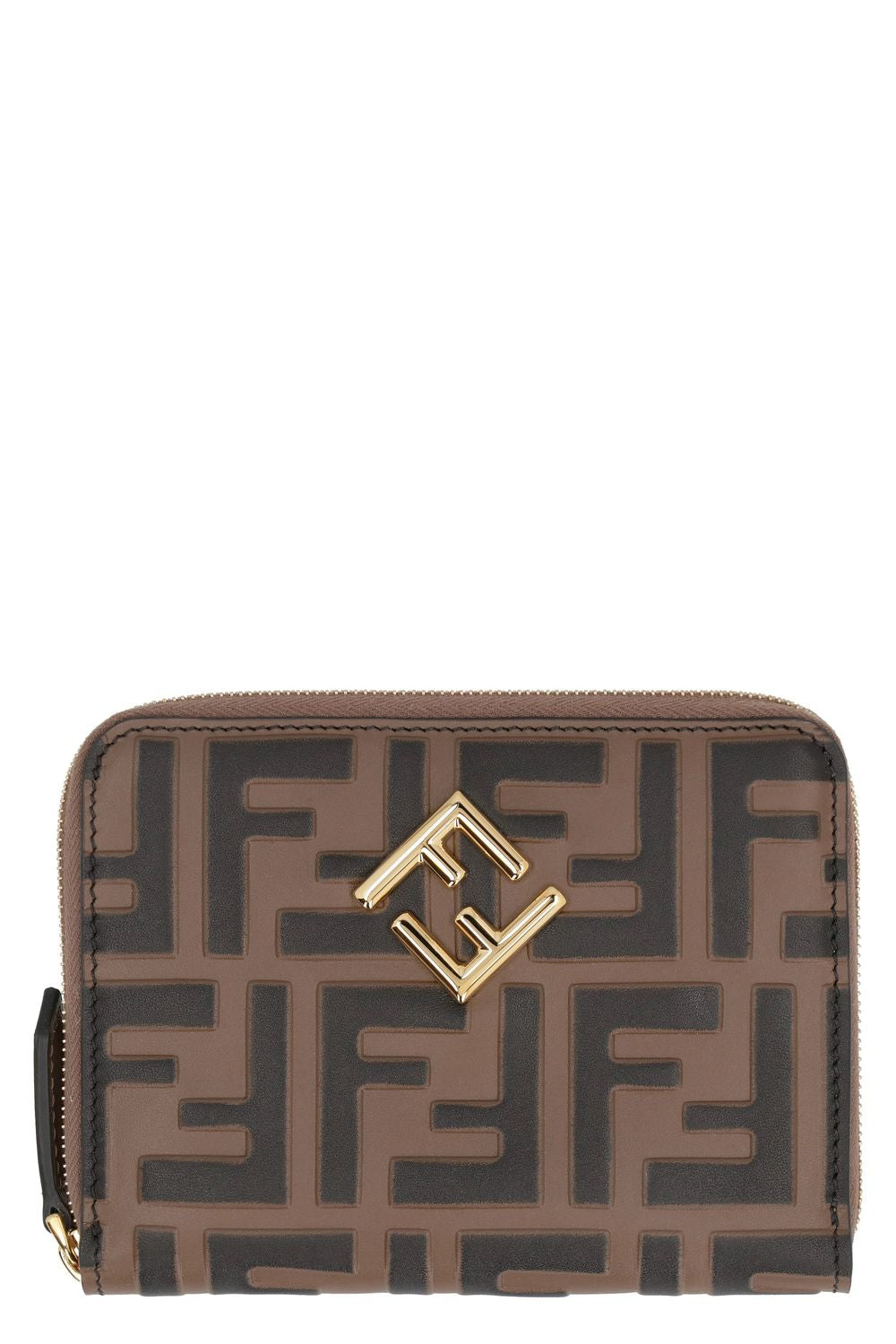 FENDI Medium FF Diamonds Zip-Around Wallet