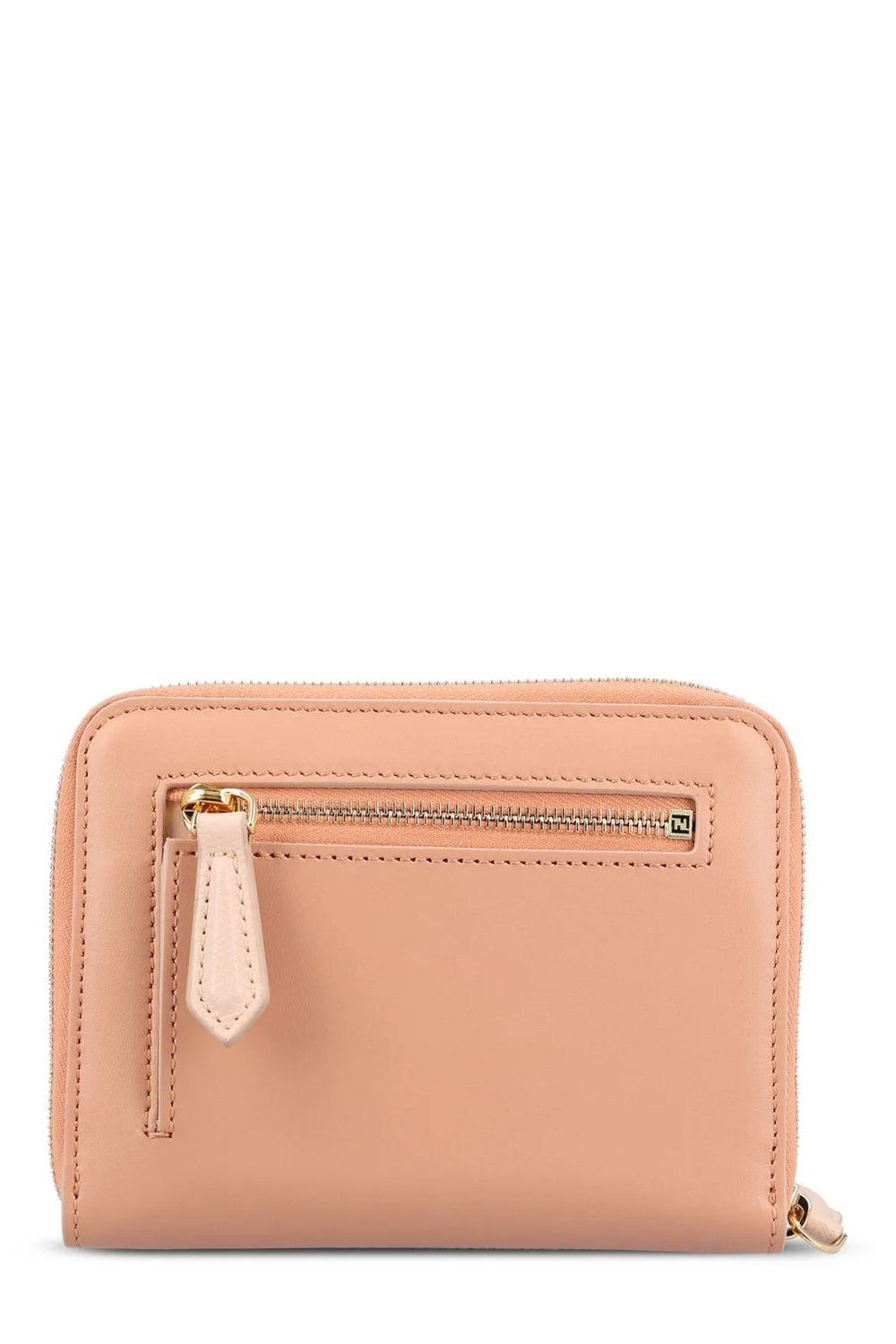 FENDI Mini Diamond-Pattern Wallet