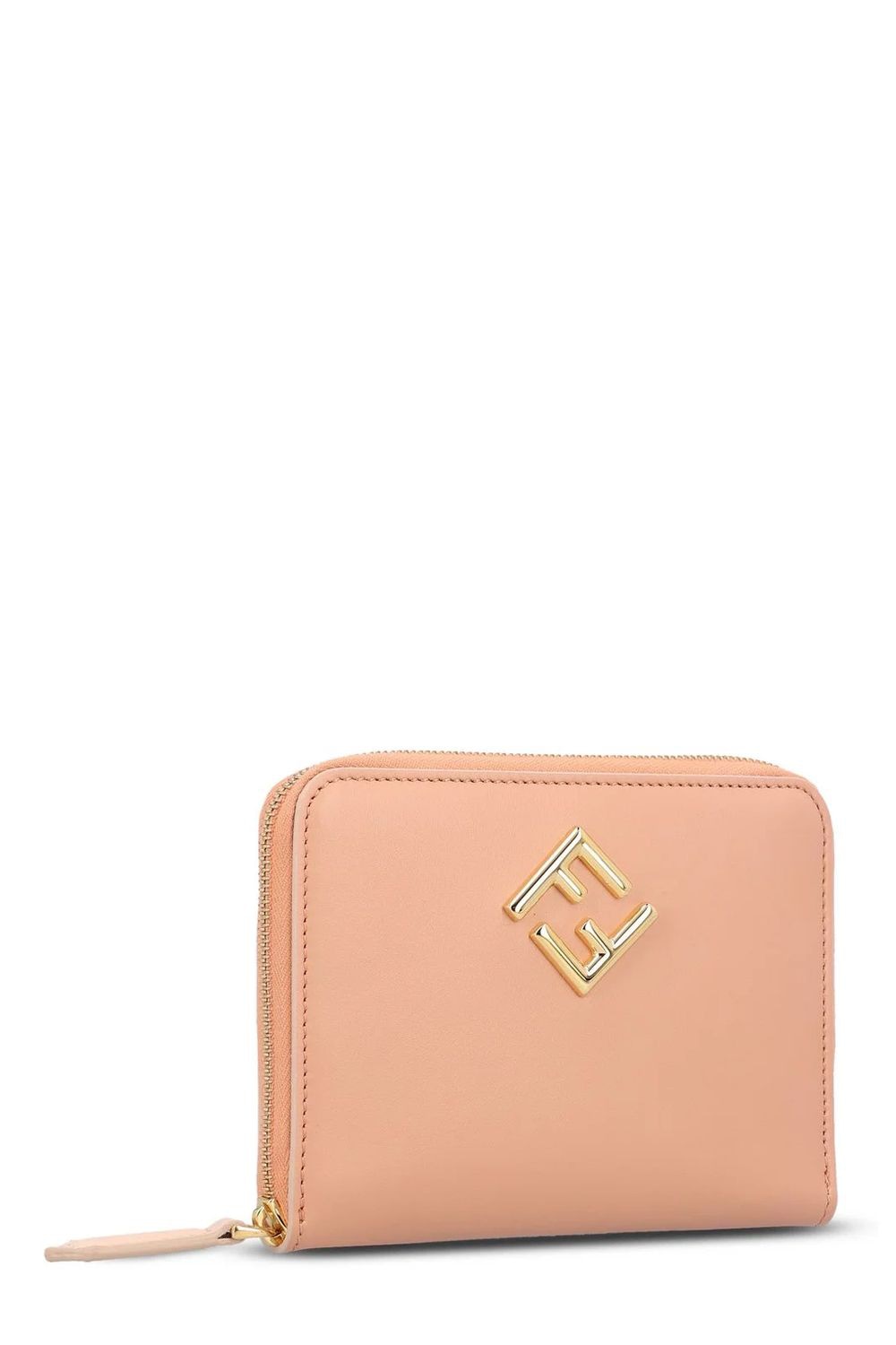 FENDI Mini Diamond-Pattern Wallet
