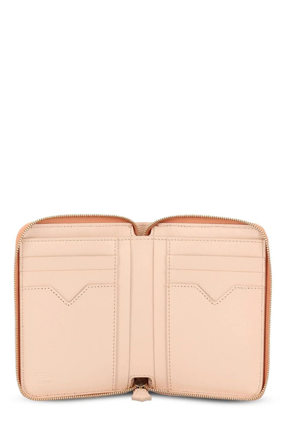 FENDI Mini Diamond-Pattern Wallet