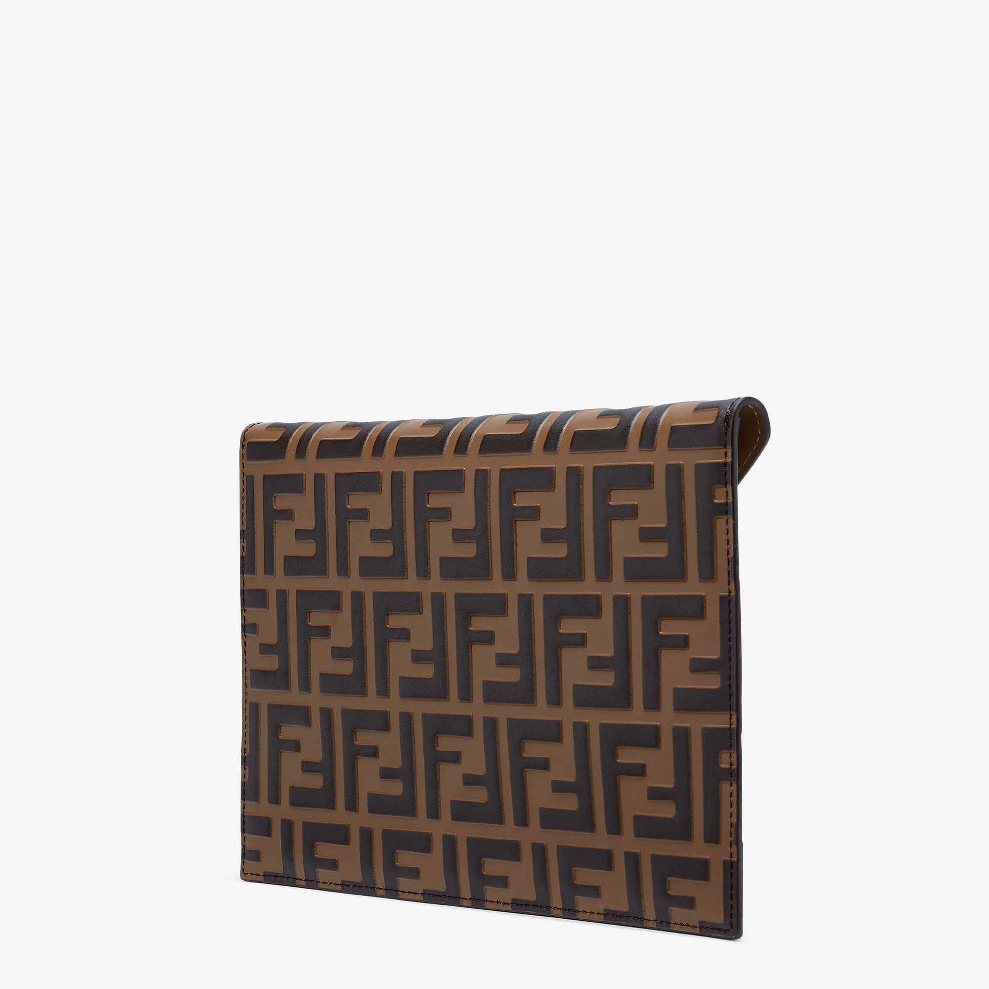 FENDI FF Diamonds Mini Flat Pouch Handbag - 17 CM x 23 CM