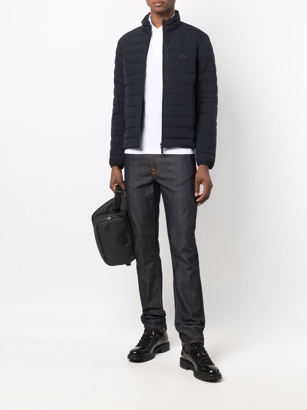 EMPORIO ARMANI Men's Short Down Jacket