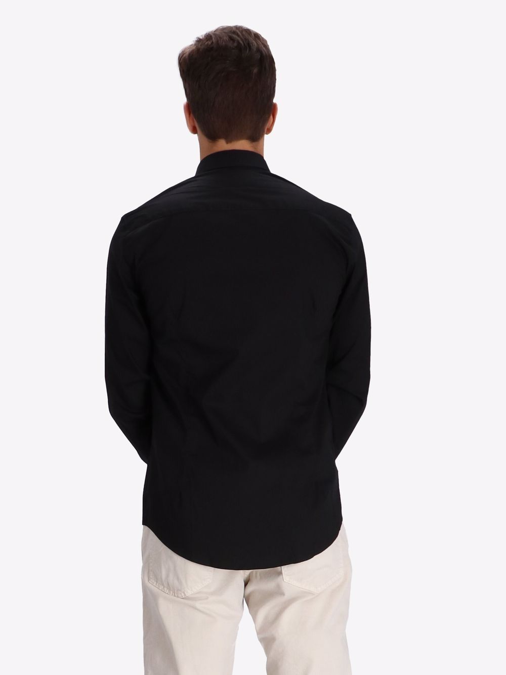 EMPORIO ARMANI Classic Cotton Shirt for Men - FW25