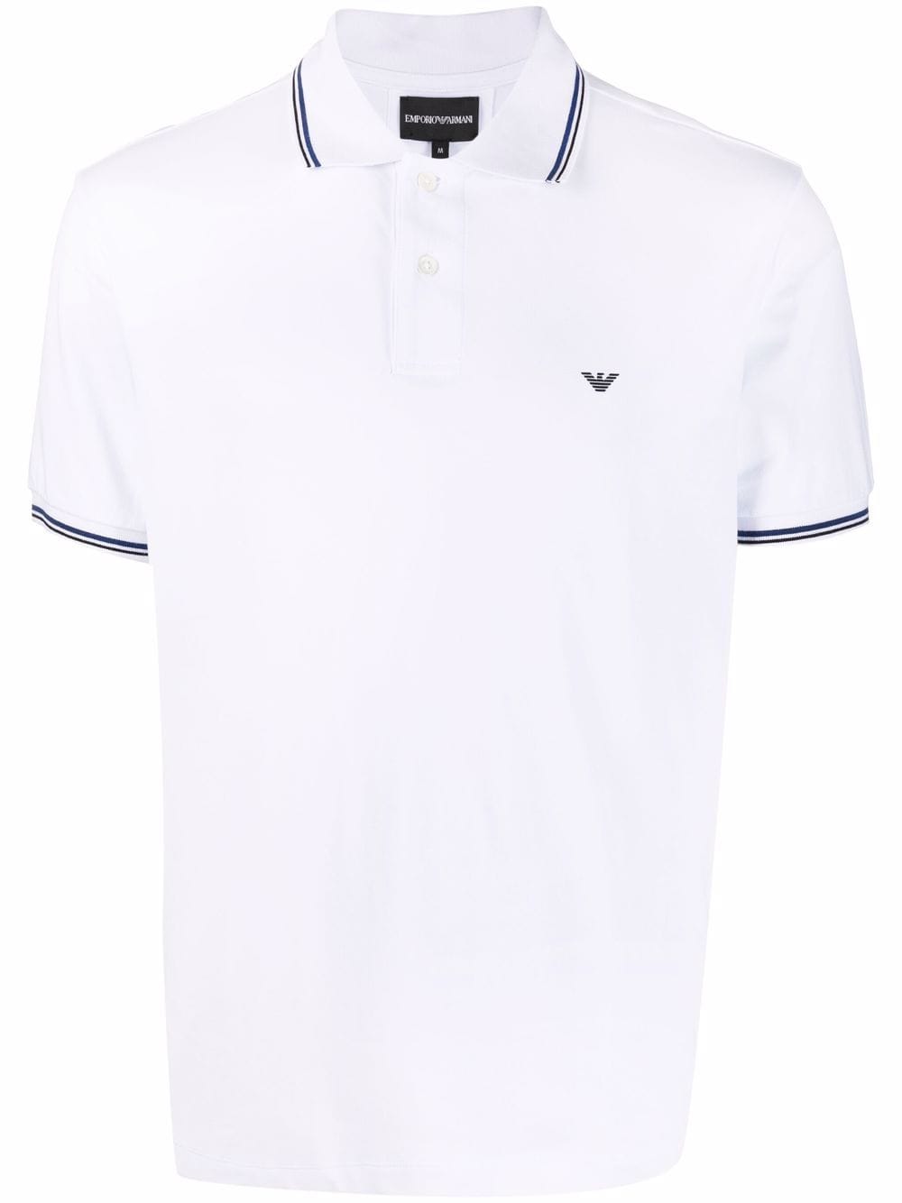 EMPORIO ARMANI Men's Stretch-Cotton Polo Shirt