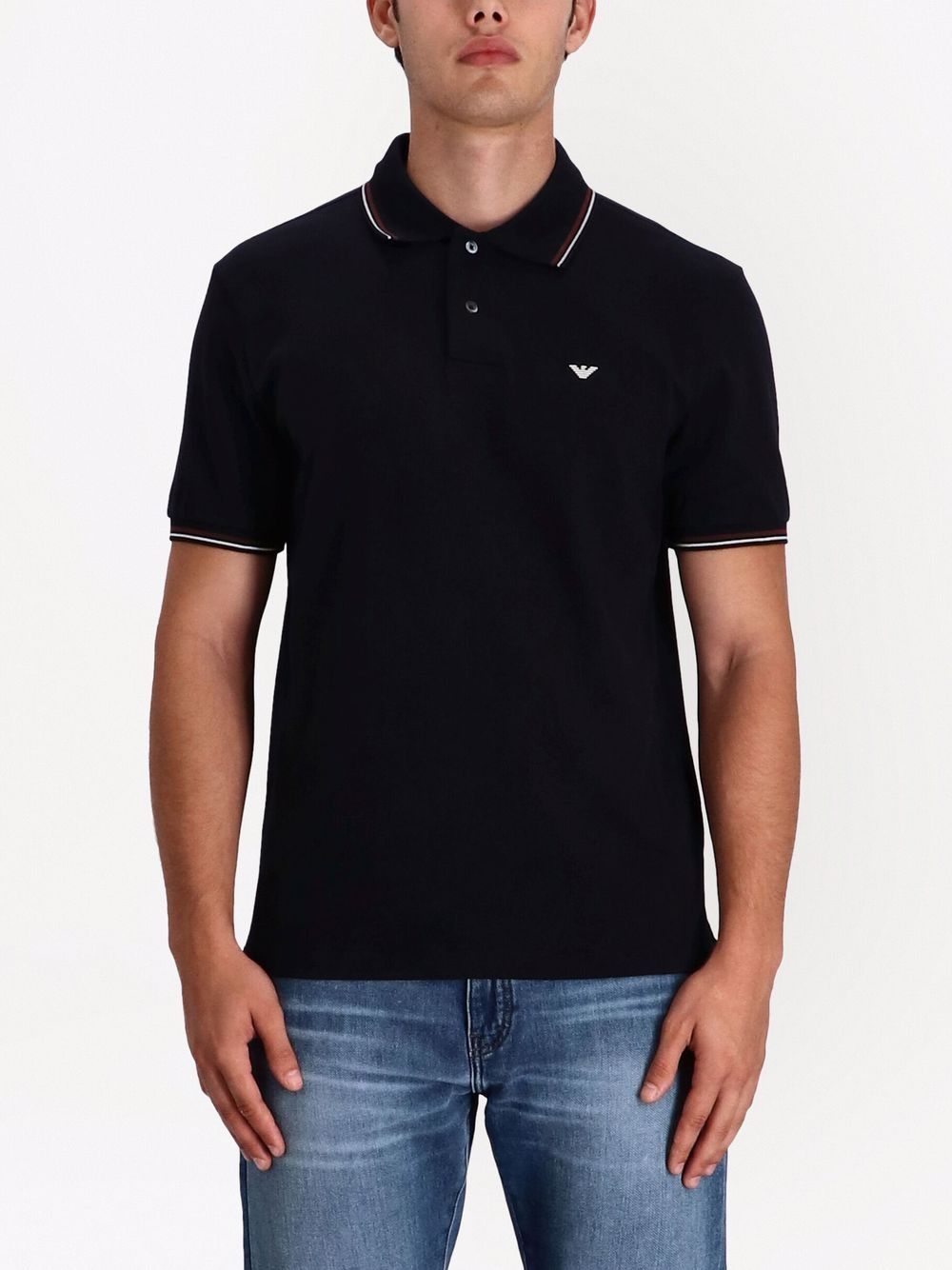 EMPORIO ARMANI Classic Cotton Polo Shirt
