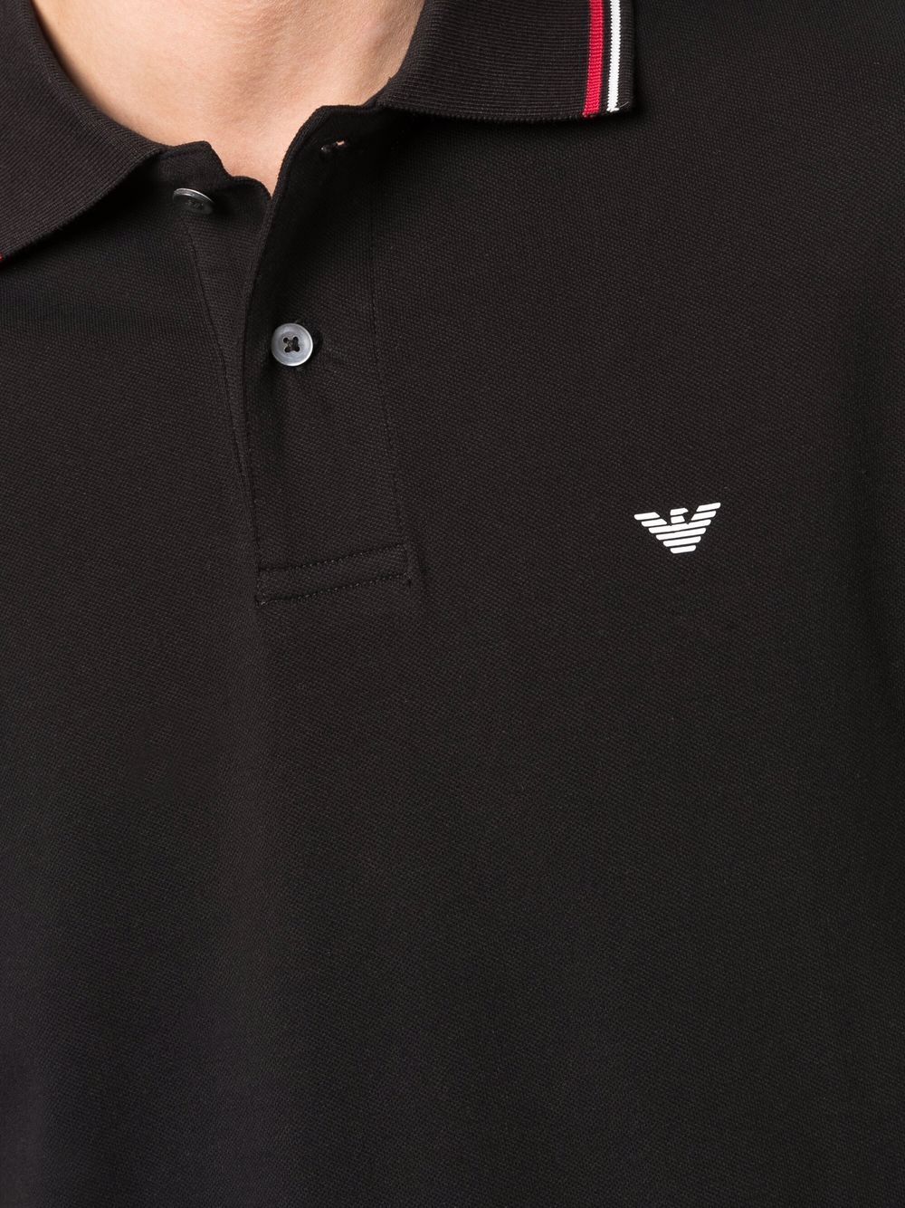EMPORIO ARMANI Classic Cotton Polo Shirt for Men