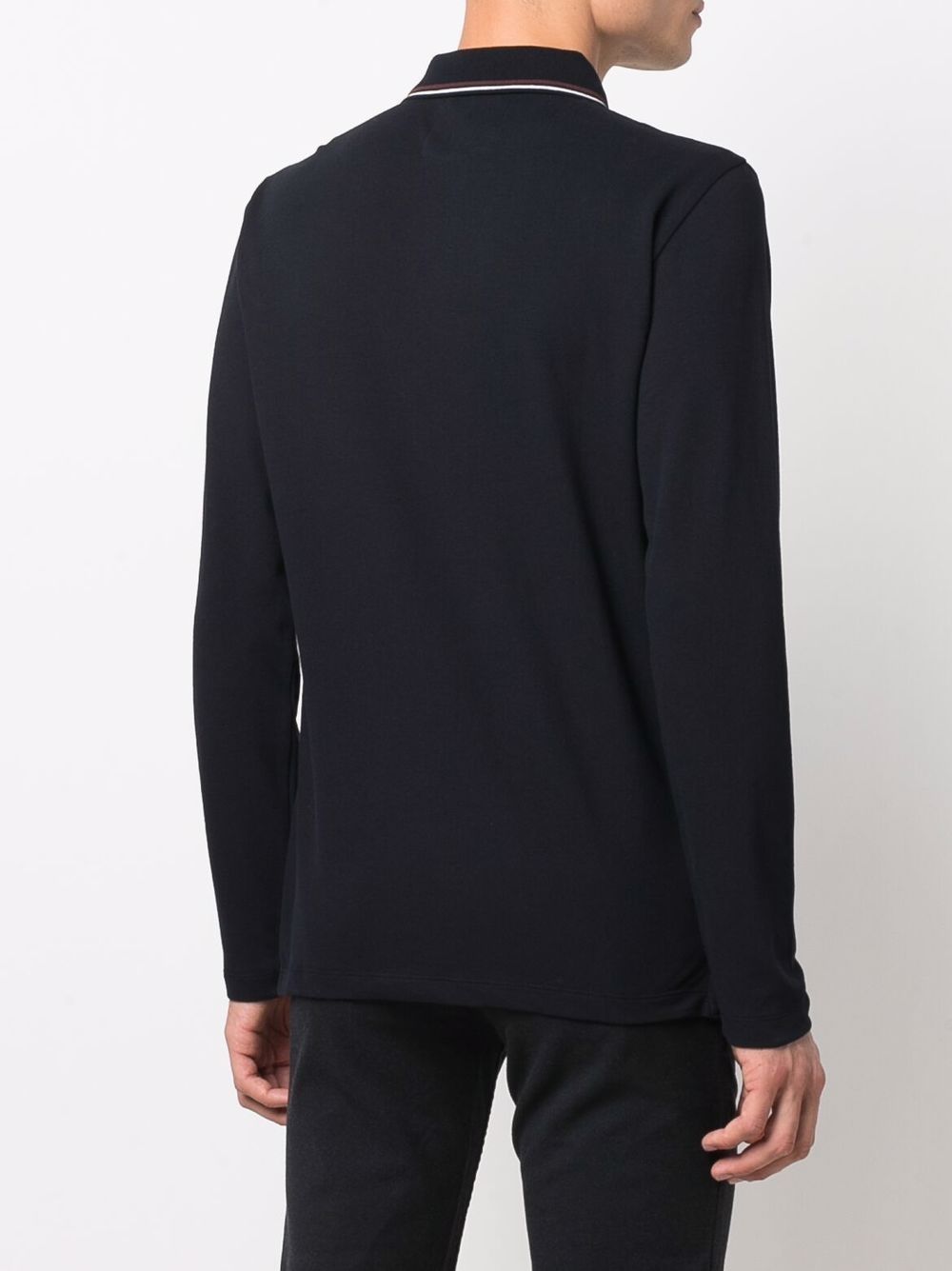 EMPORIO ARMANI Classic Logo Cotton Polo Shirt