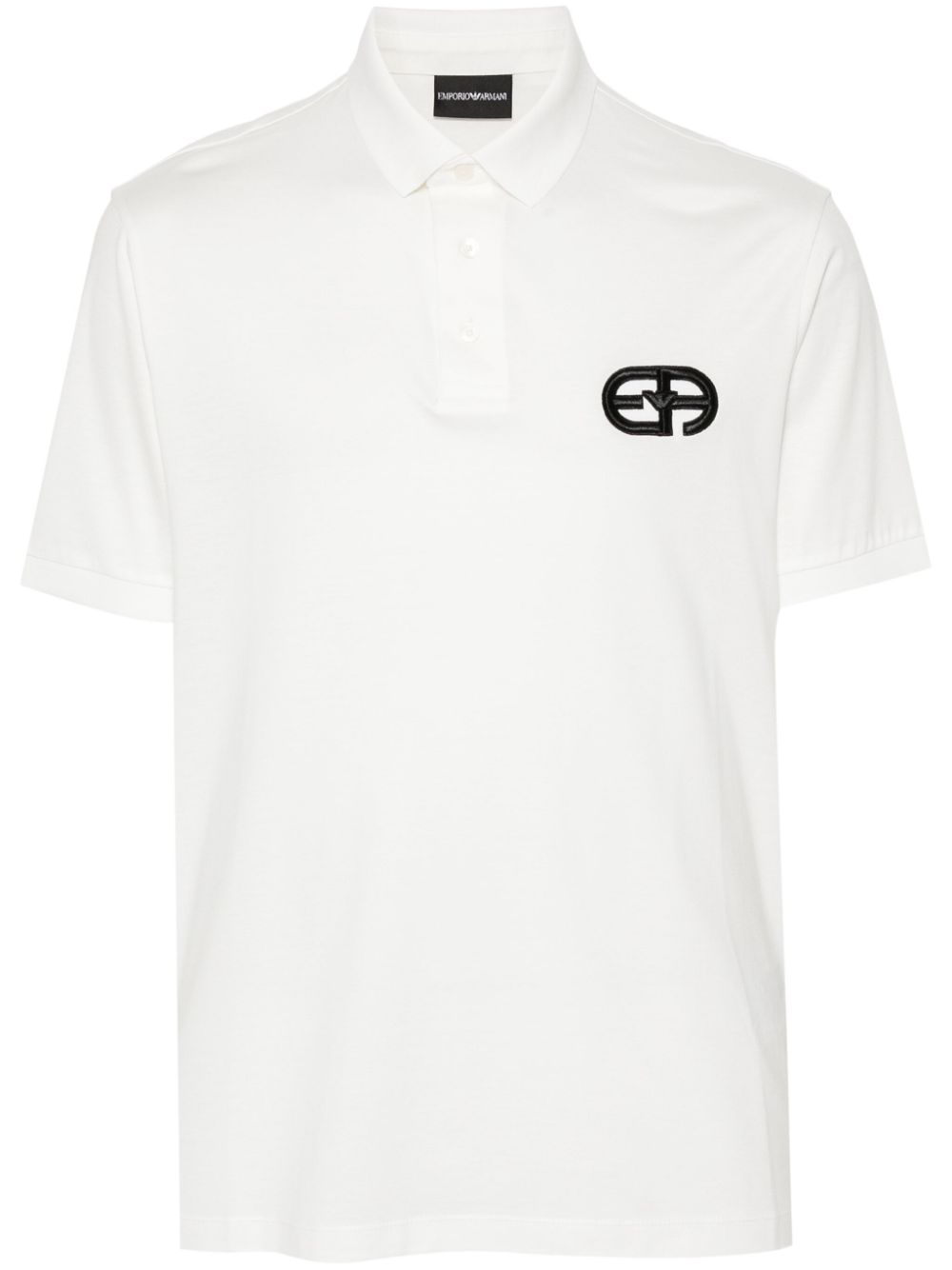 EMPORIO ARMANI Cotton Blend Polo Shirt