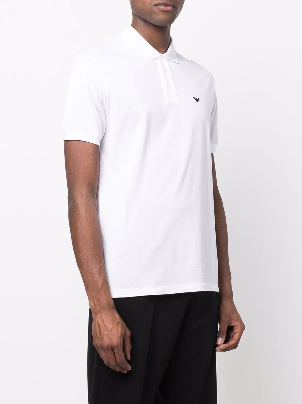 EMPORIO ARMANI Classic Cotton Polo Shirt for Men