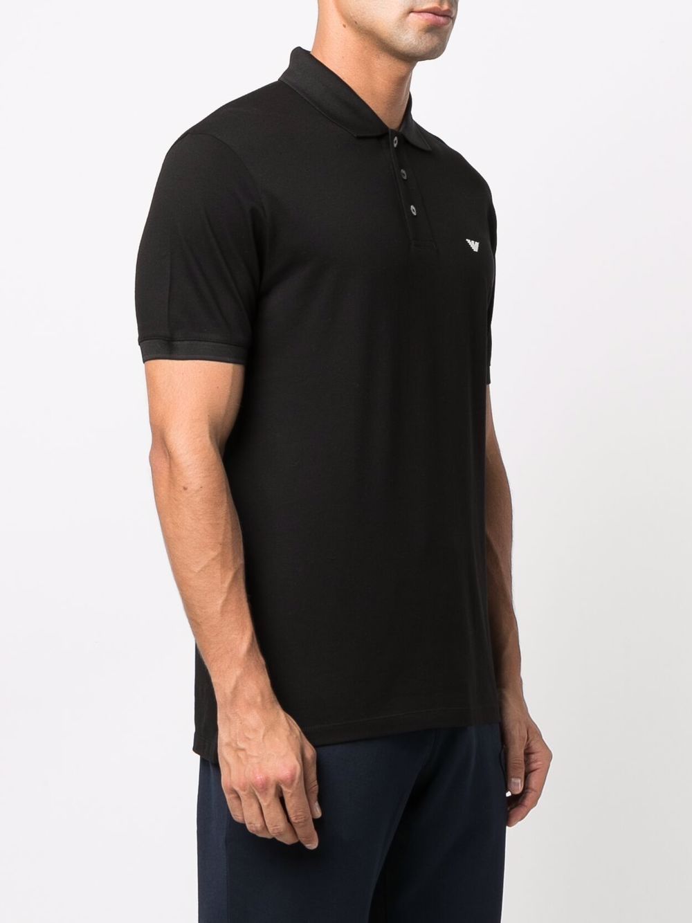 EMPORIO ARMANI Classic Cotton Polo Shirt for Men