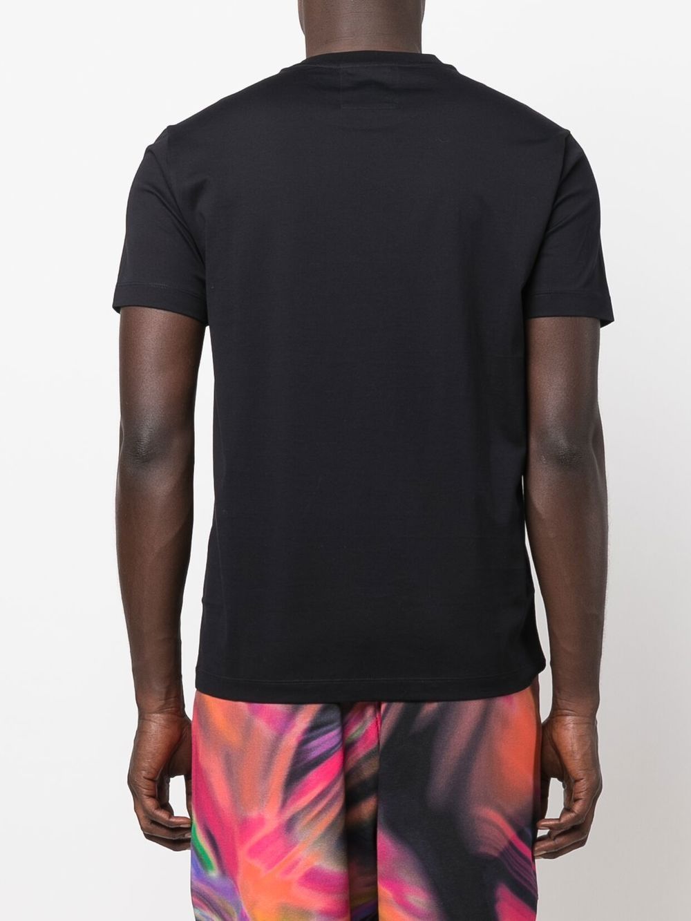 EMPORIO ARMANI Cotton Logo T-Shirt for Men - FW25 Collection