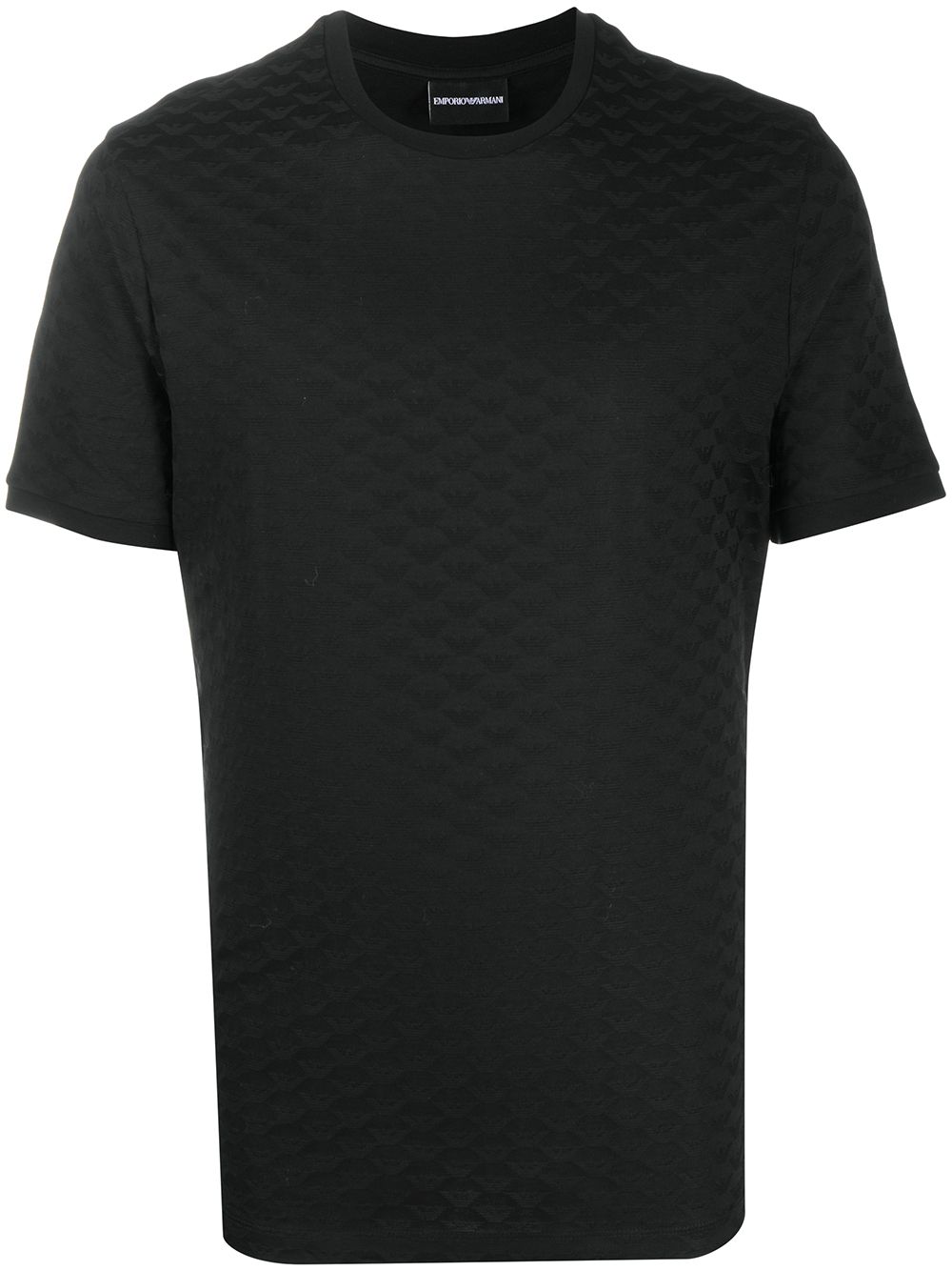EMPORIO ARMANI Cotton Logo T-Shirt for Men - FW25 Collection