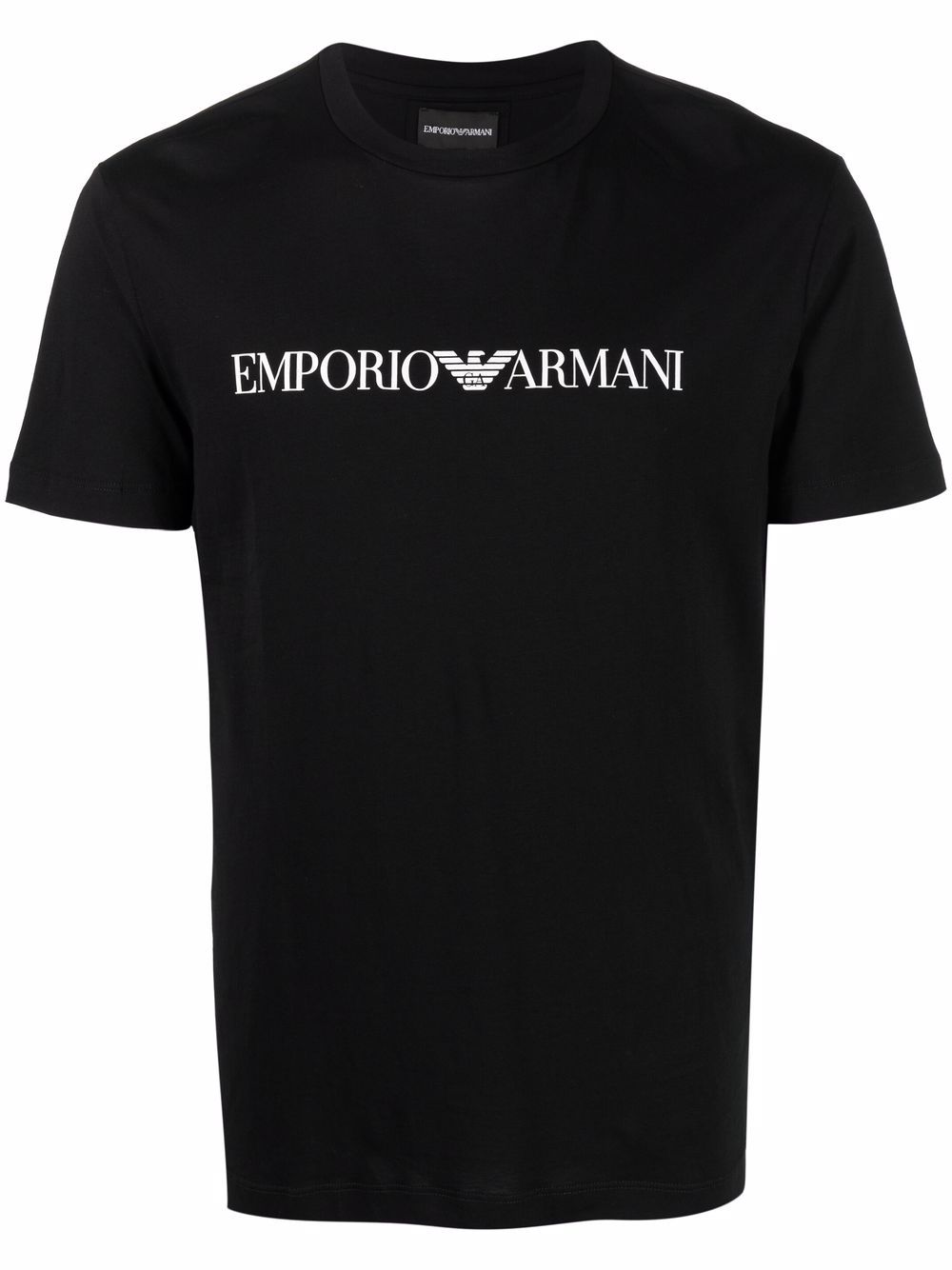 EMPORIO ARMANI Logo Cotton T-Shirt for Men - FW25