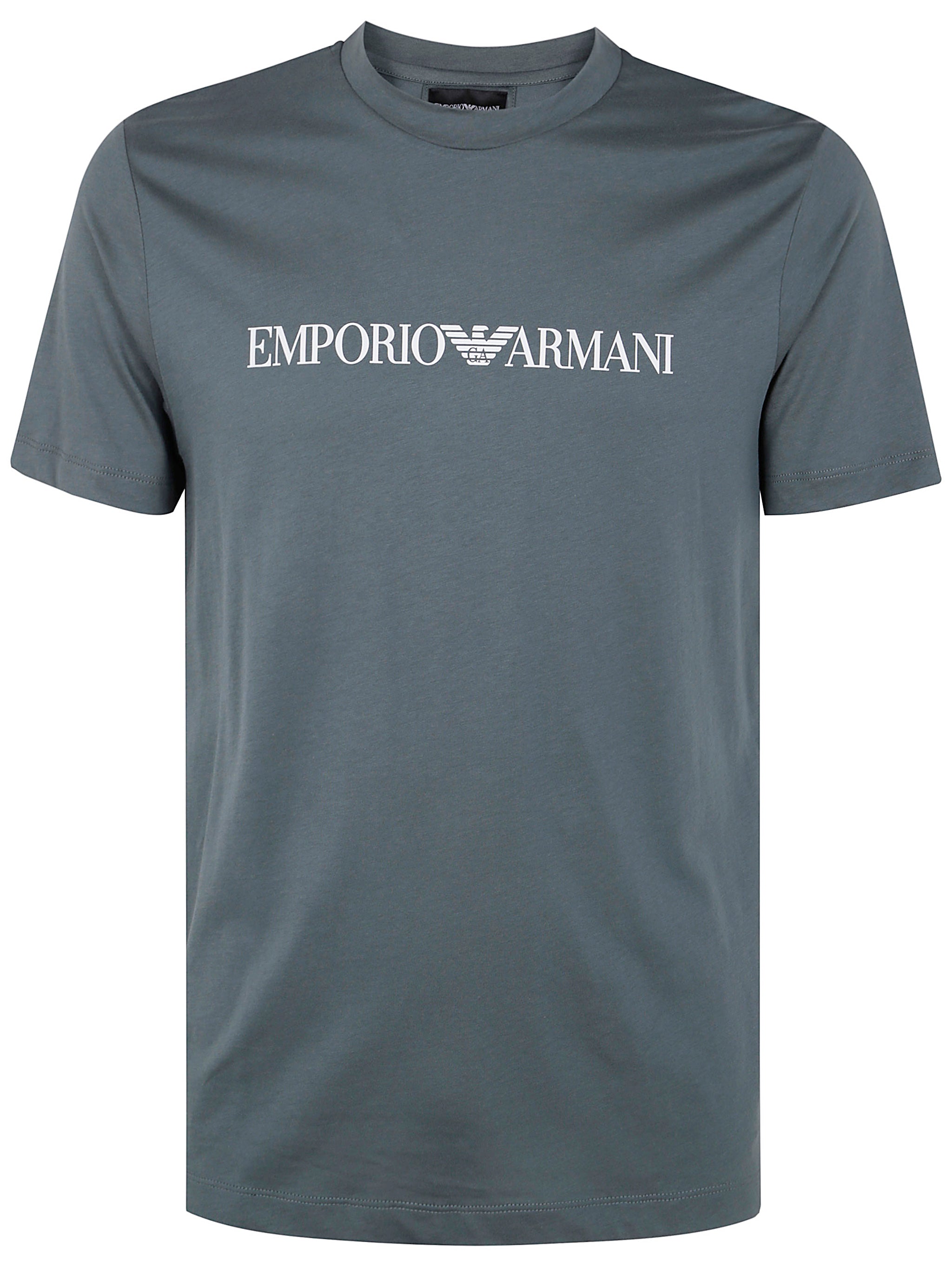 EMPORIO ARMANI Men's Cotton T-Shirt - SS25 Collection