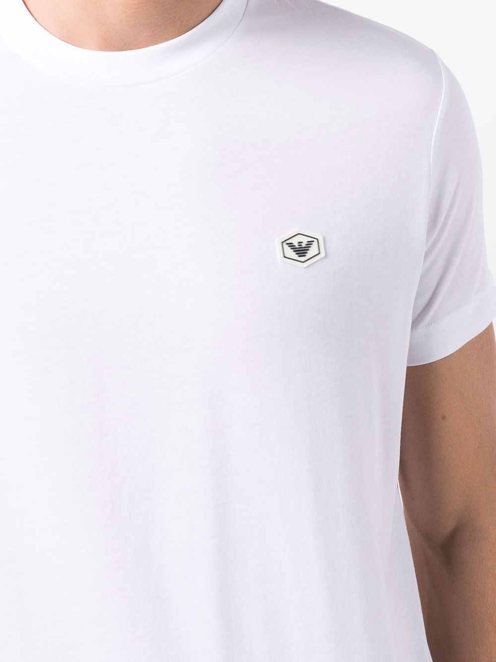 EMPORIO ARMANI Classic Logo Cotton T-Shirt