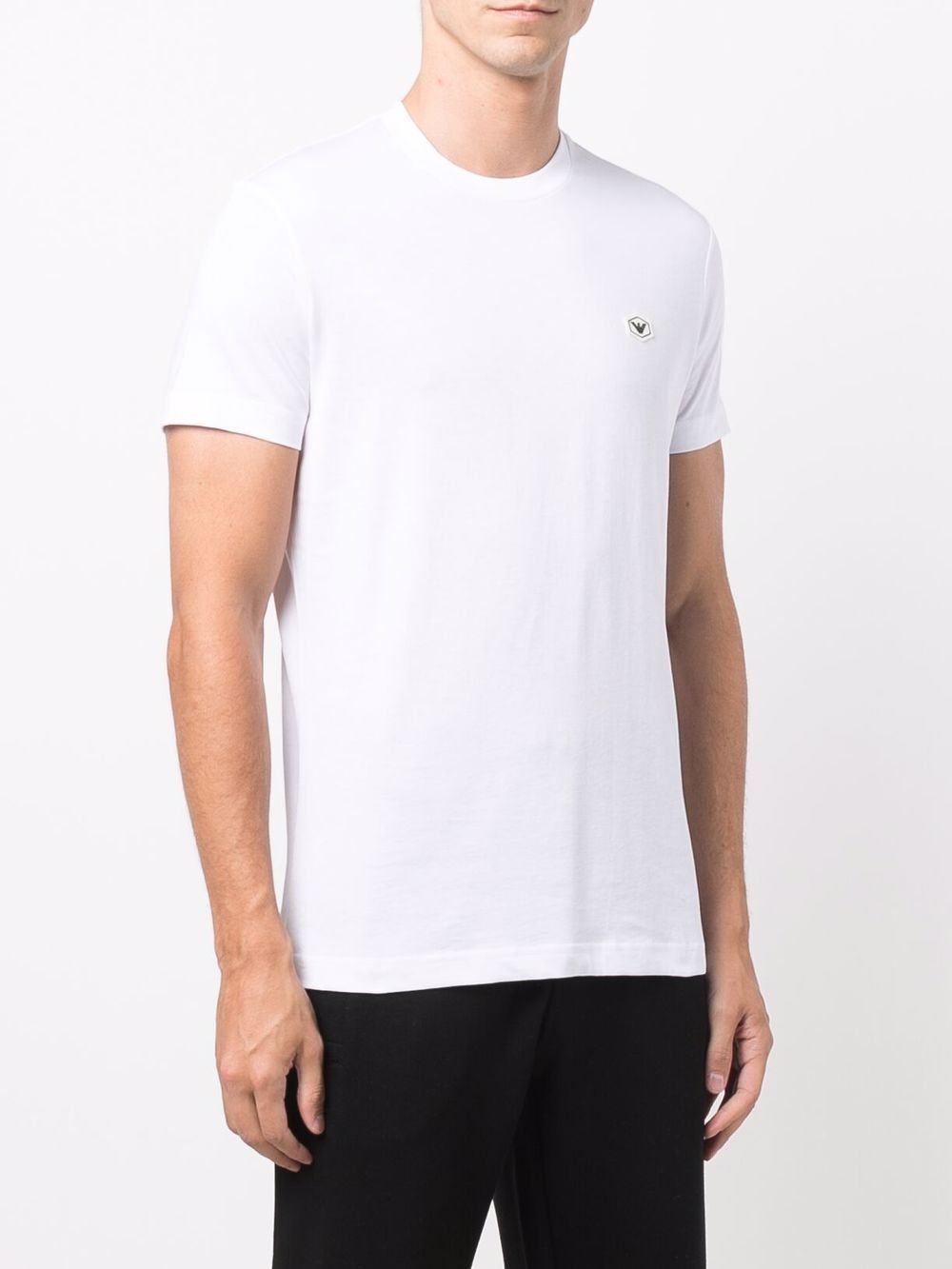 EMPORIO ARMANI Classic Logo Cotton T-Shirt