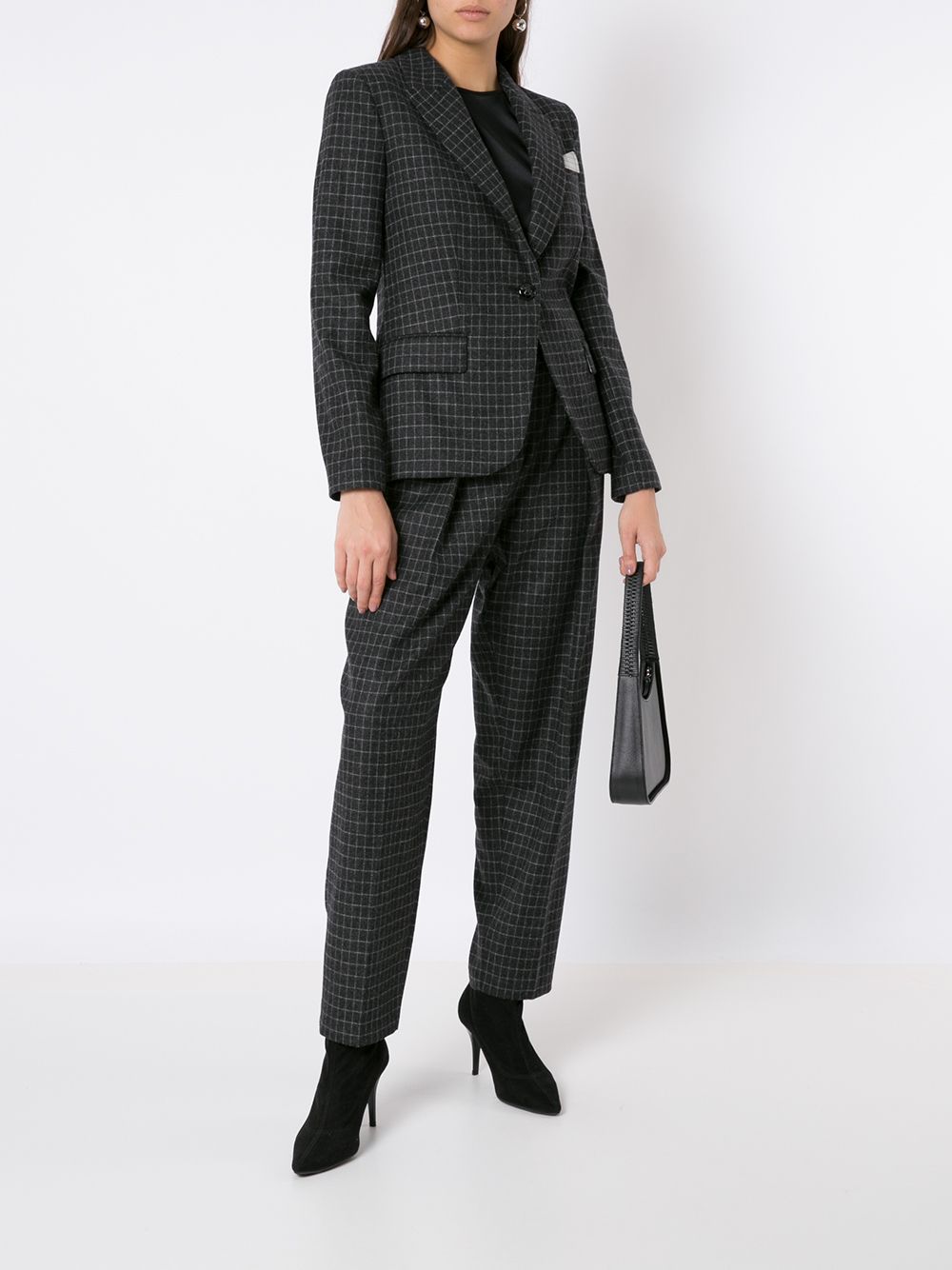 EMPORIO ARMANI Relaxed Fit Silk Top with Round Neck - SS25