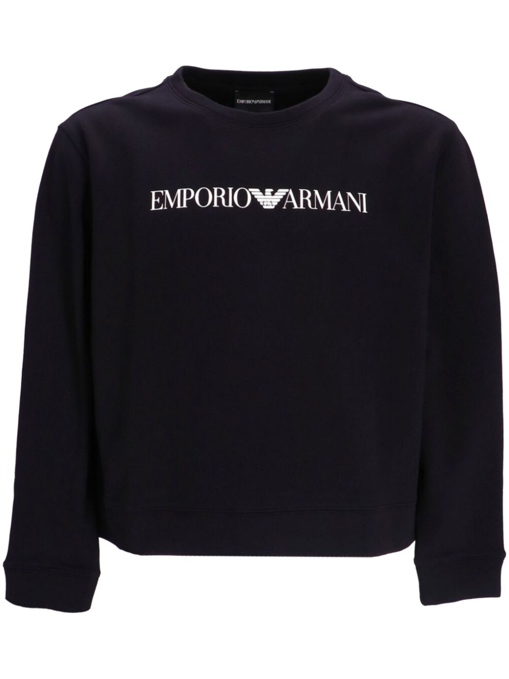 EMPORIO ARMANI Logo Cotton Sweatshirt for Women - SS25