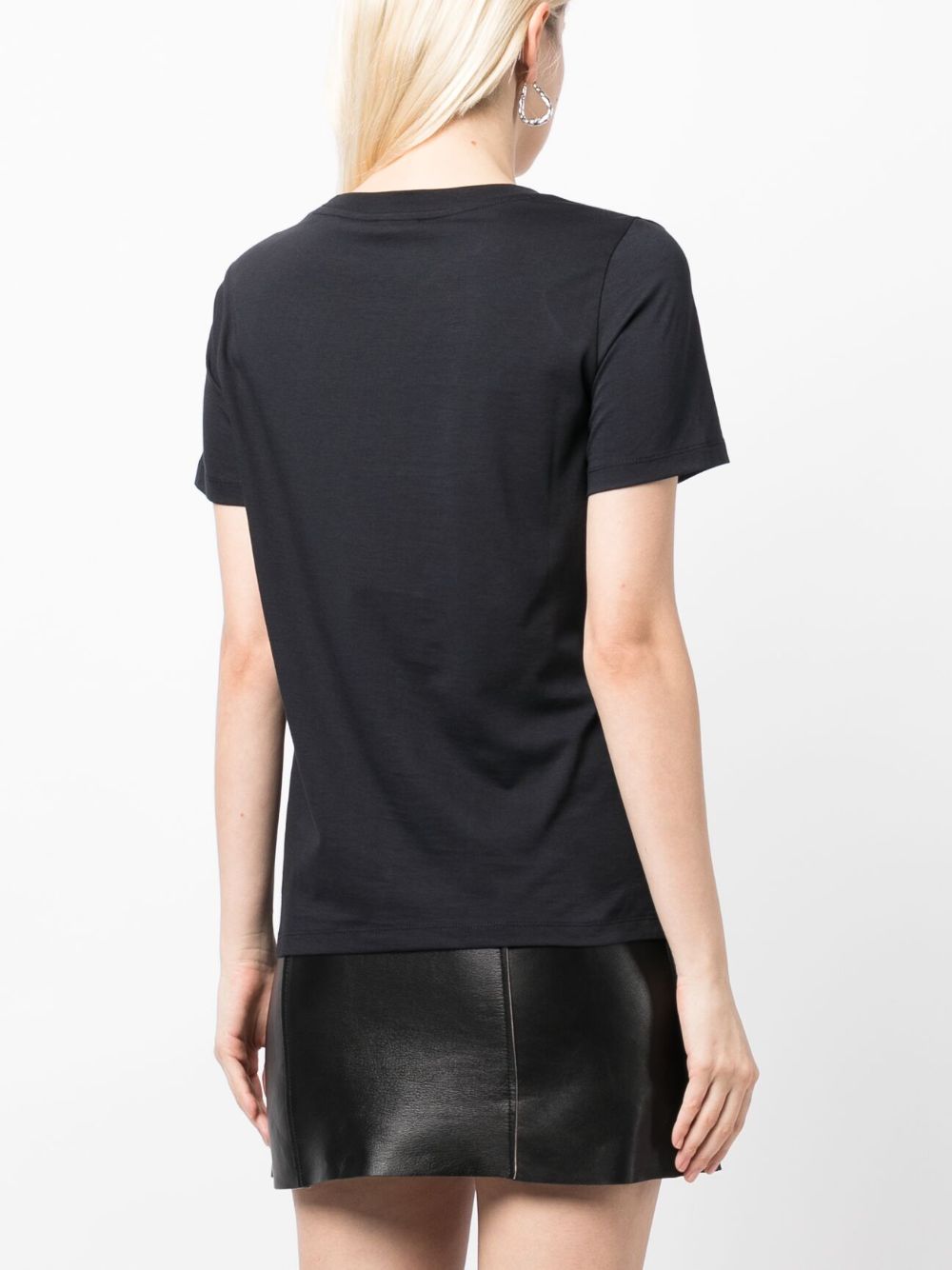 EMPORIO ARMANI Logo Cotton T-Shirt for Women - SS25