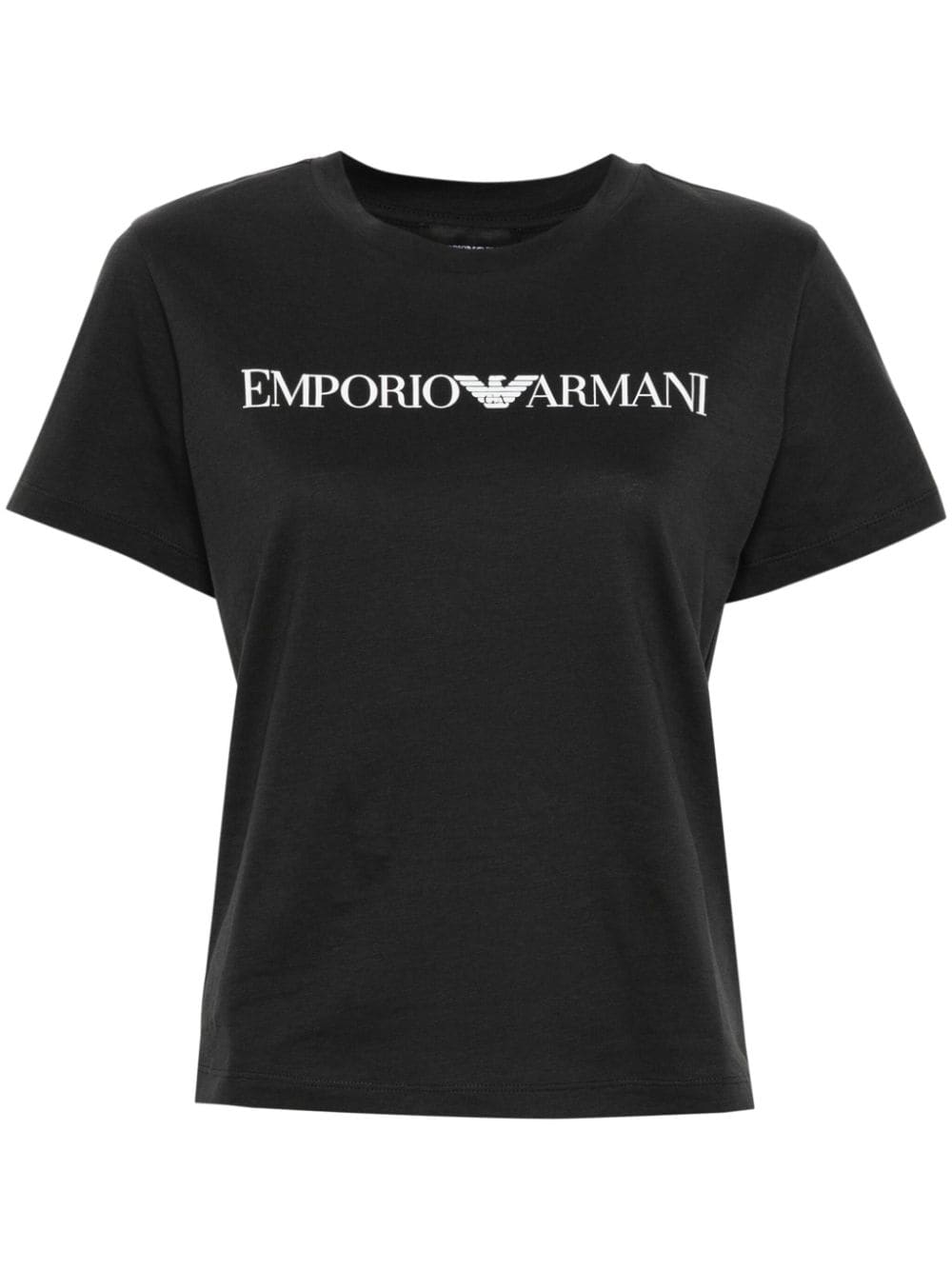 EMPORIO ARMANI Logo Cotton T-Shirt for Women - SS25