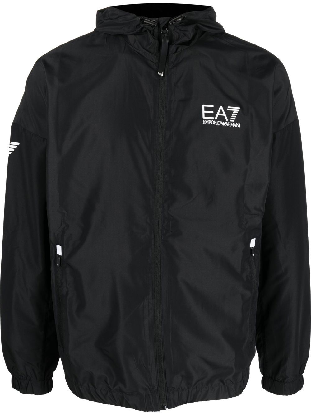 EA7 Men's Hooded Track Jacket & Pants Set
