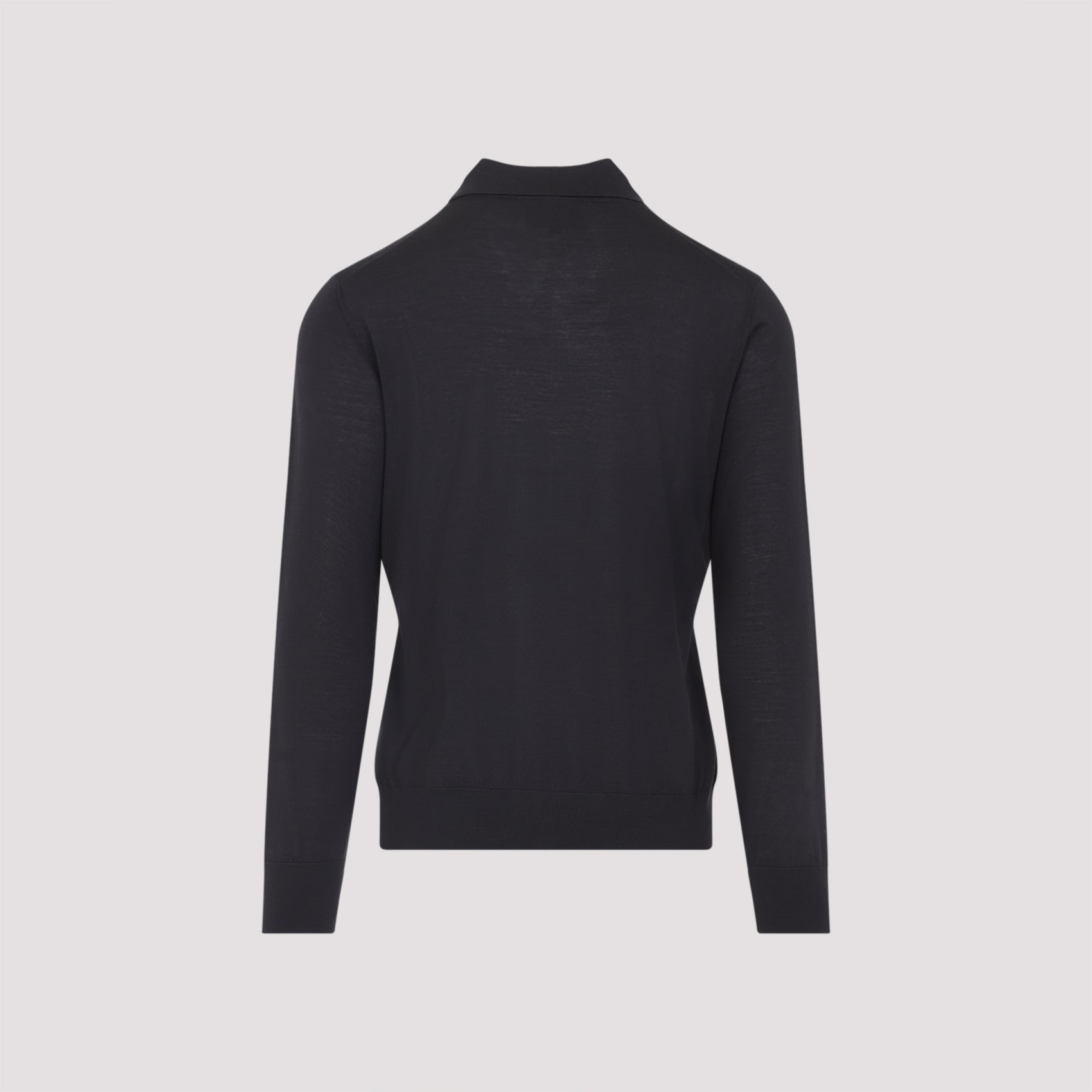 GIORGIO ARMANI Classic Virgin Wool Sweater for Men