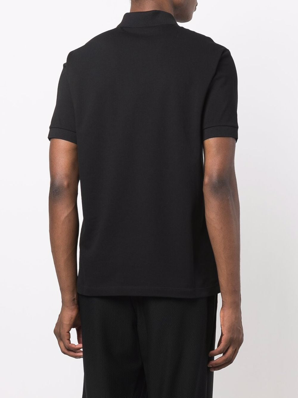 GIORGIO ARMANI Stretch Cotton Polo Shirt for Men