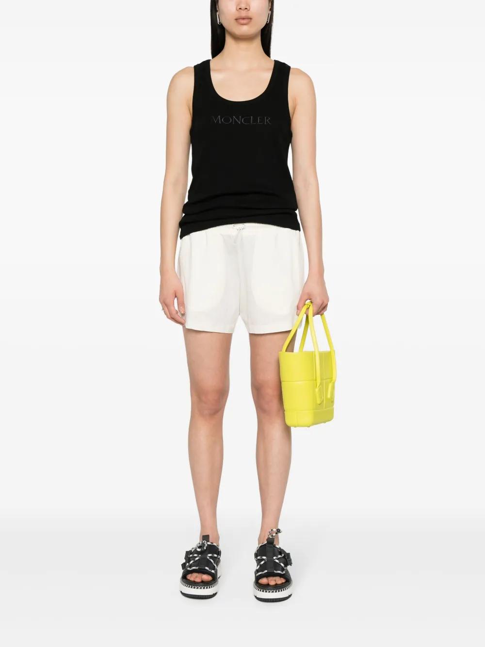 MONCLER Slim Fit Logo Top - Size S