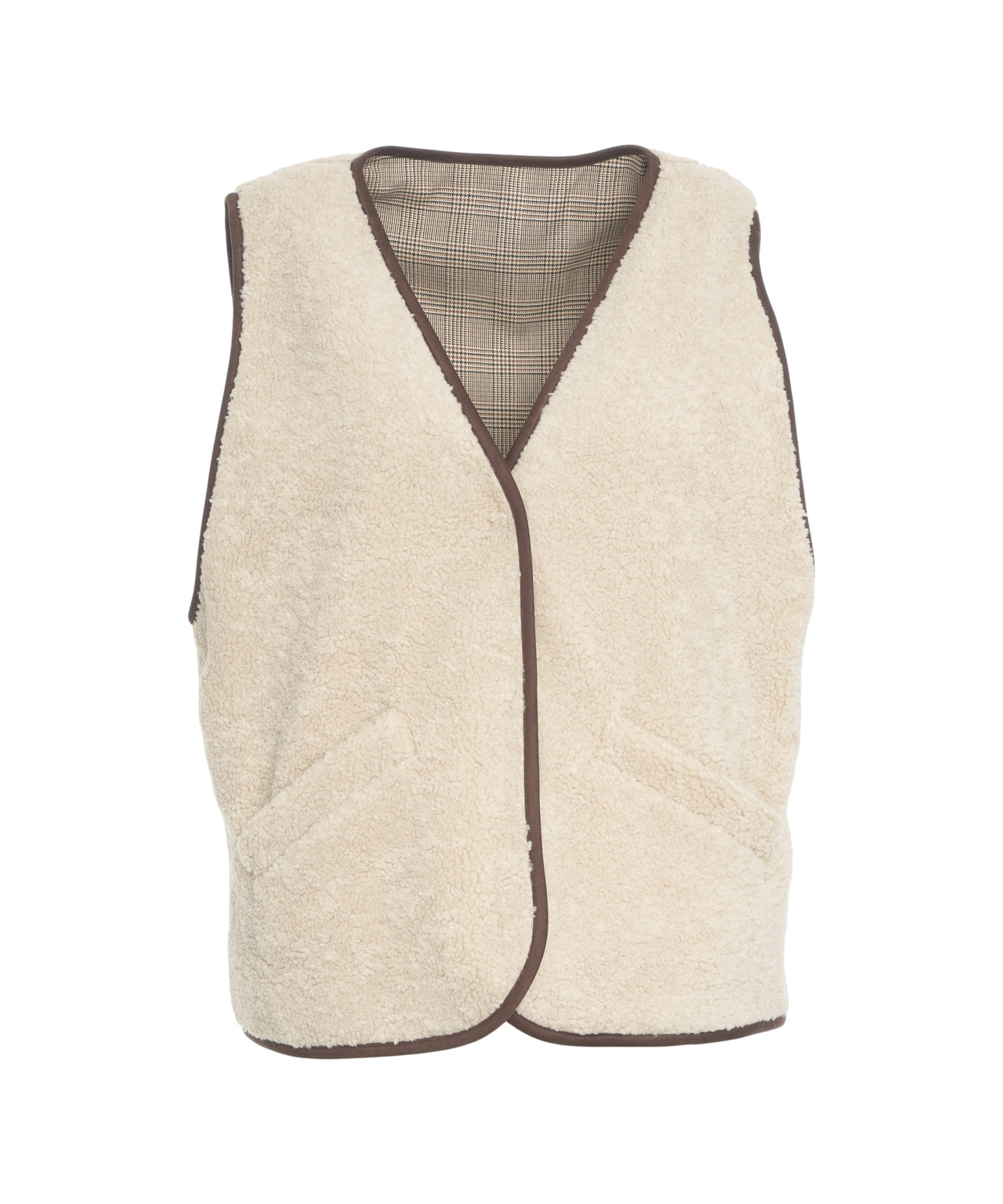 8PM Reversible V-Neck Gilet for Women