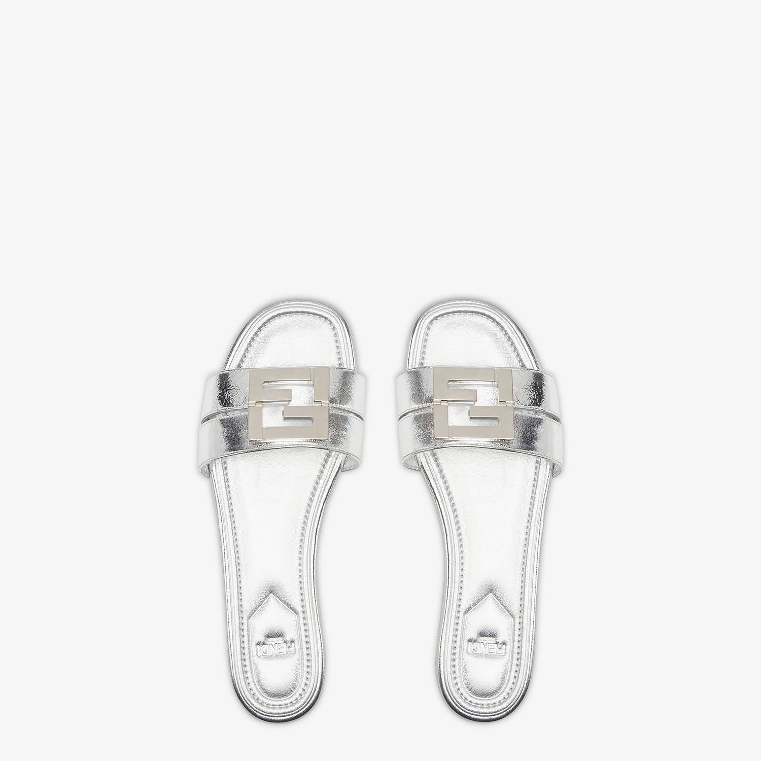 FENDI Leather Baguette Slippers 55 MM for Women