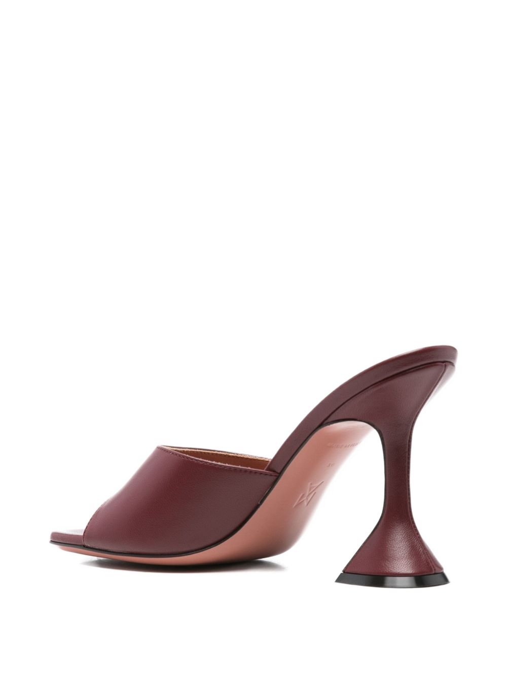 AMINA MUADDI Lupita Mini Leather Flat Sandals