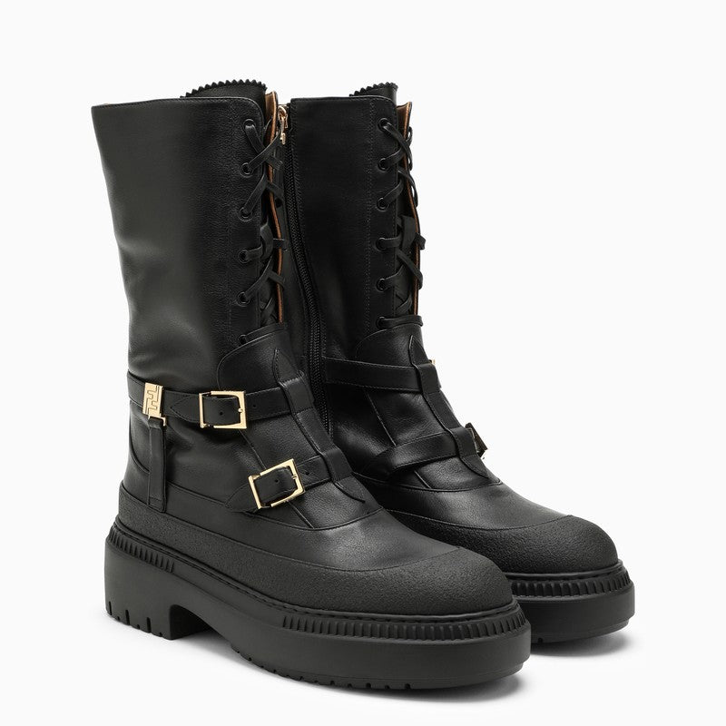 FENDI Delfina Biker Boot - Women's