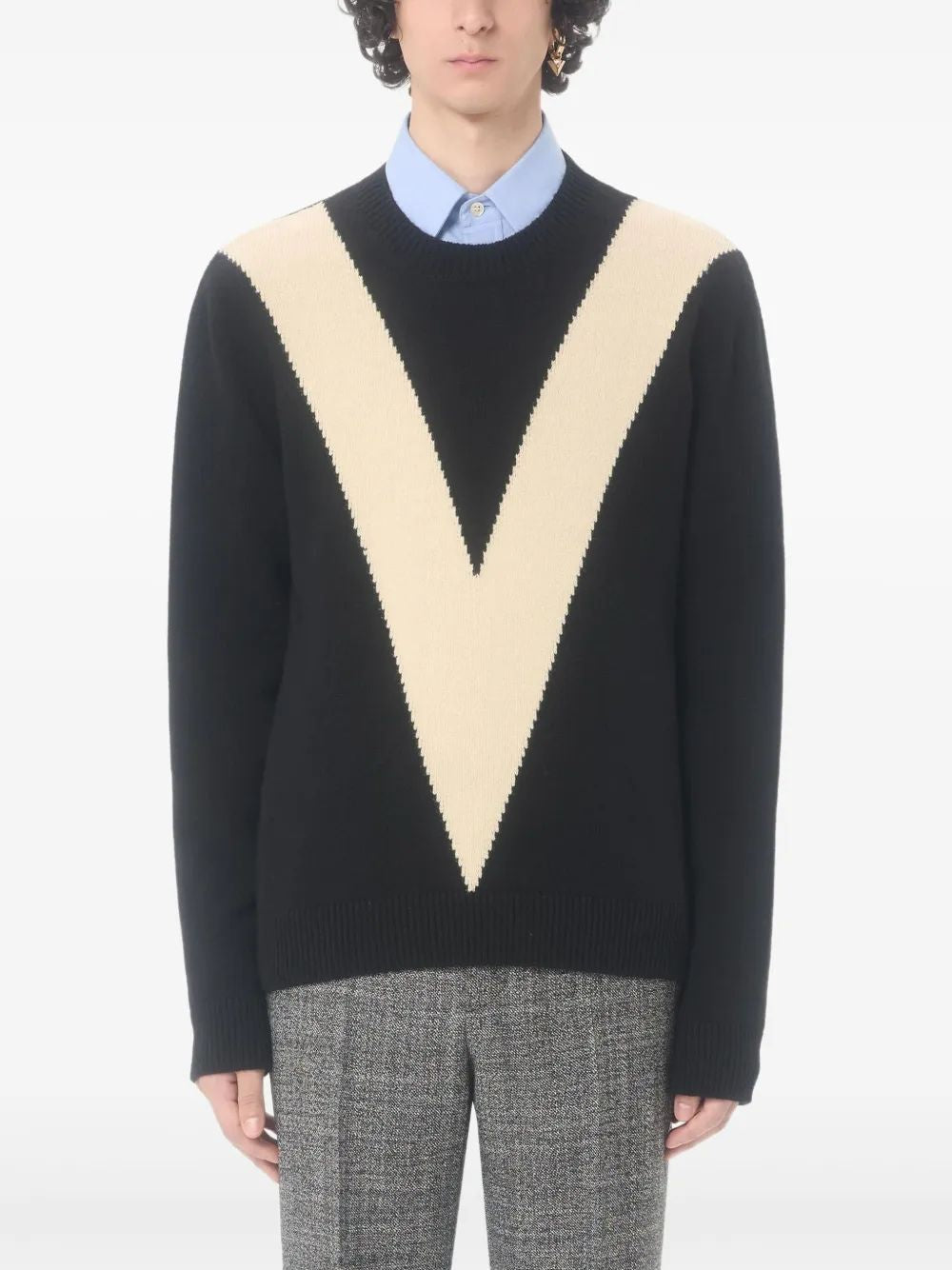 VALENTINO Elevated Crewneck Sweater