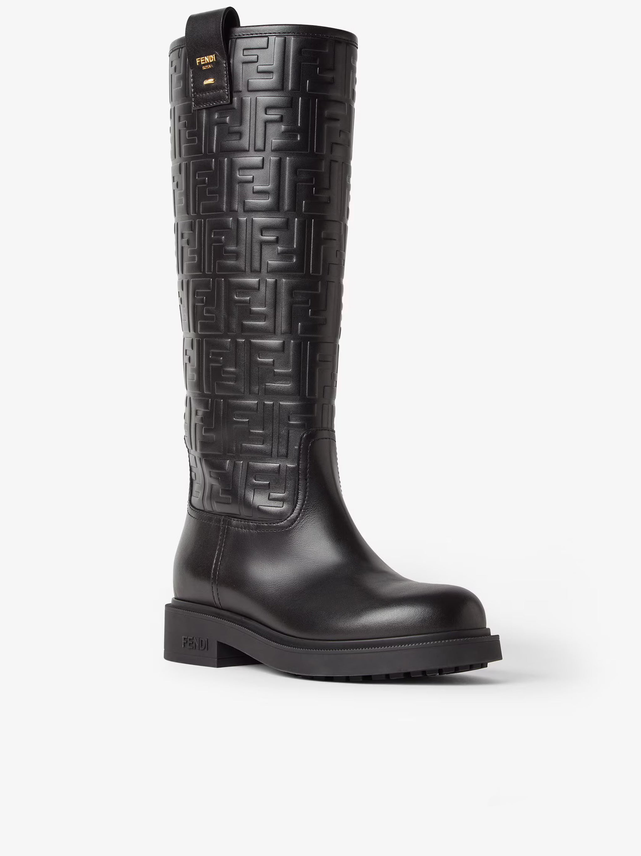 FENDI Leather Filo Boots for Women
