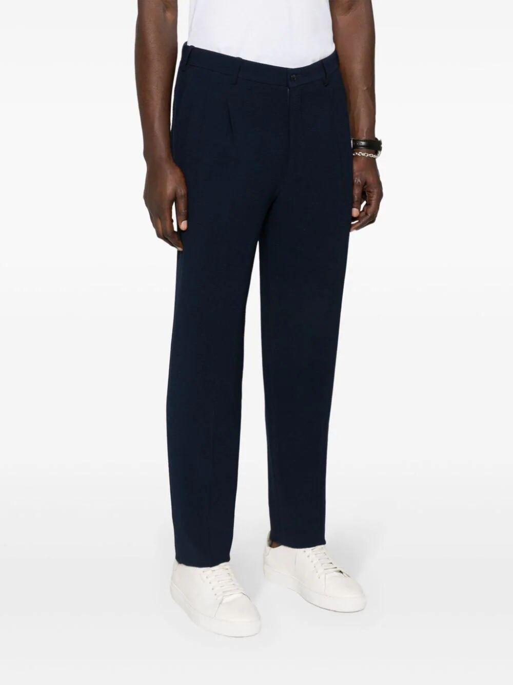 GIORGIO ARMANI Tailored Trousers with Two Pences for Men