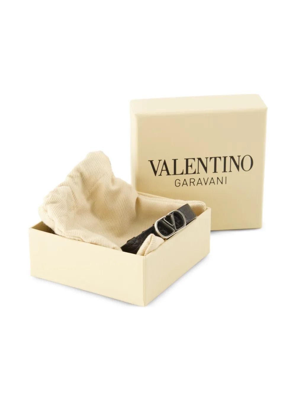 VALENTINO Men's Leather Bracelet