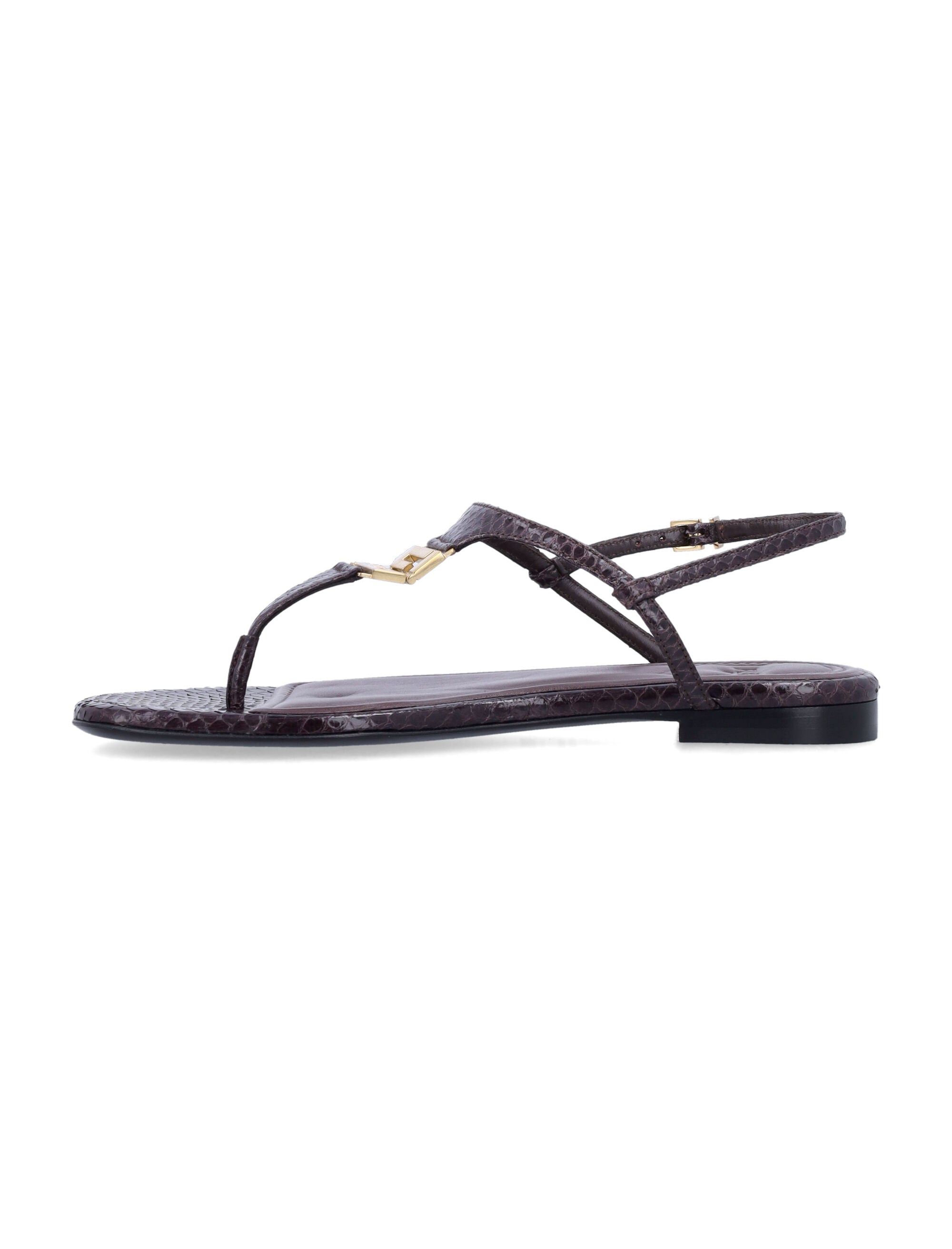 FENDI Fold Thong Sandals