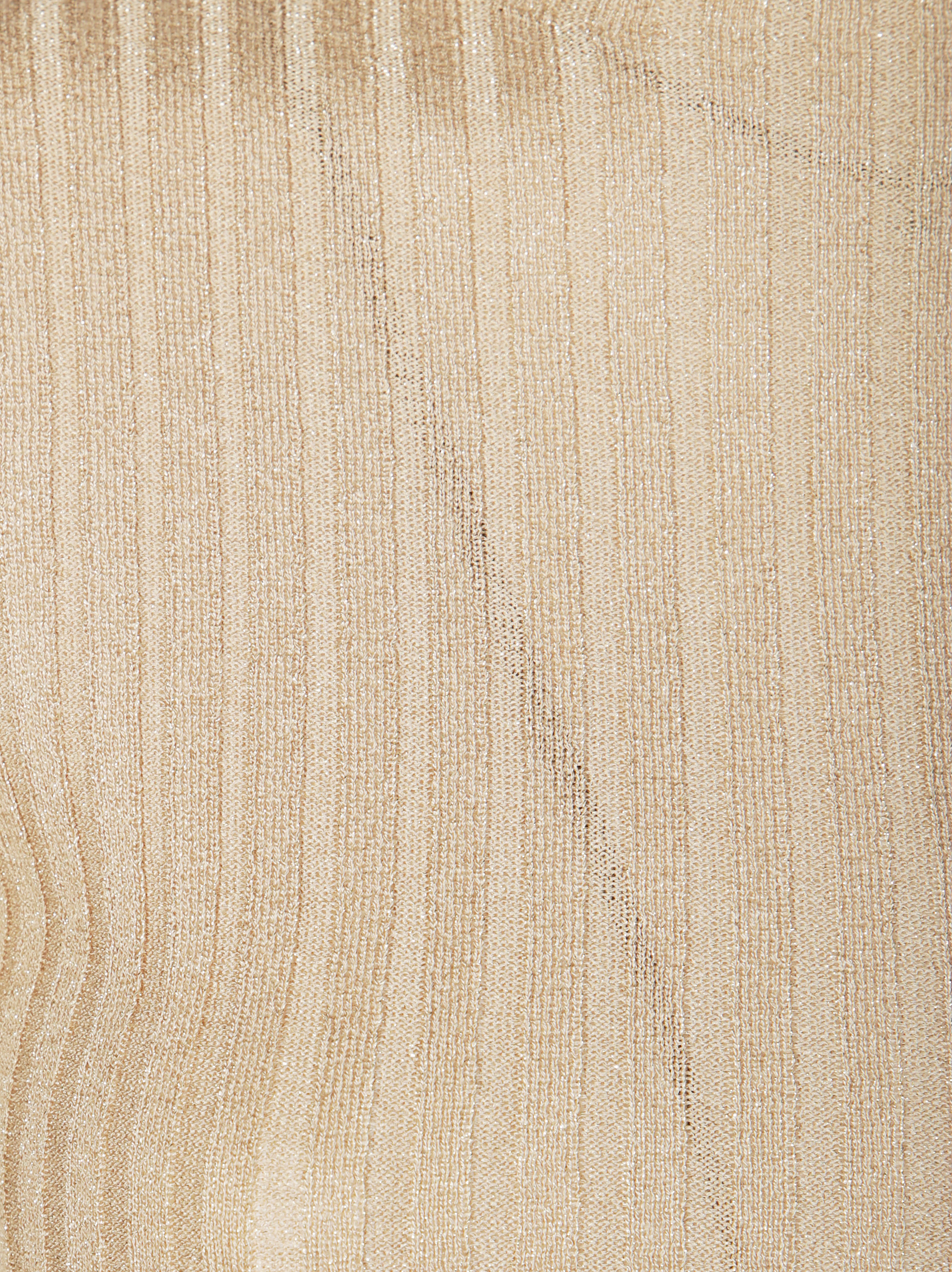 LIUJO Men's Lurex Knit Pullover