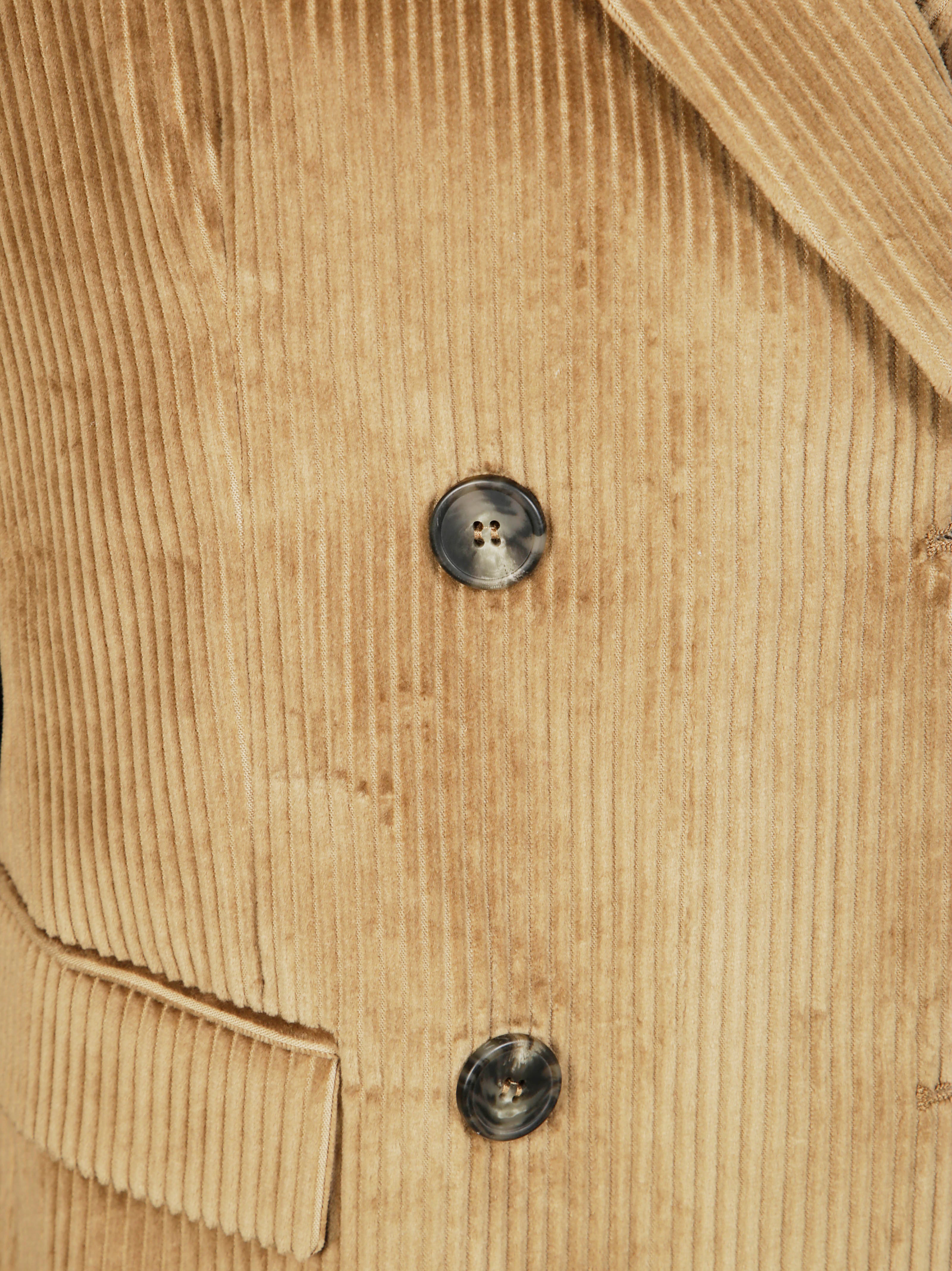 MAX MARA WEEKEND Double Breasted Velvet Jacket for Men