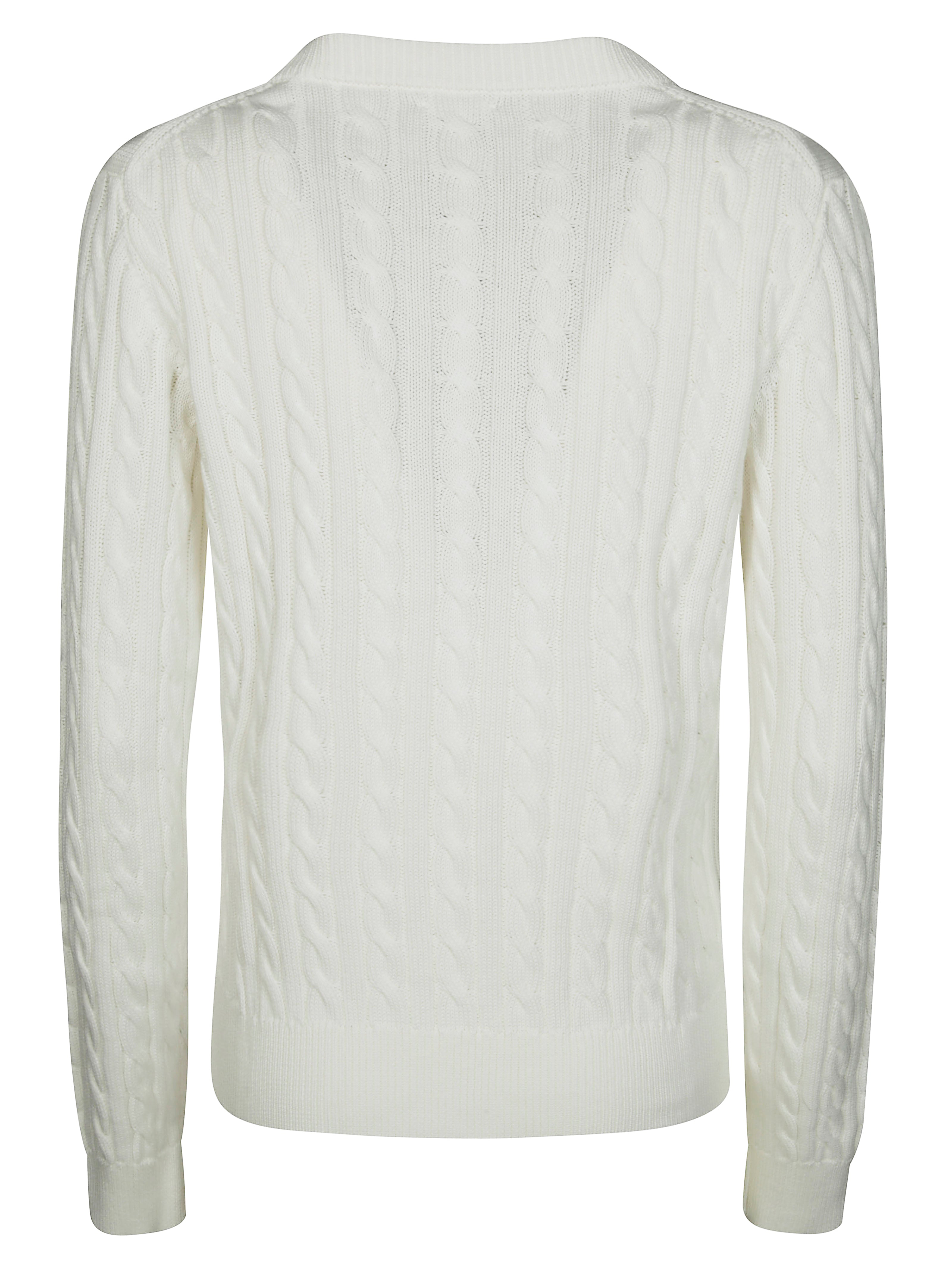 SUN 68 Classic Knitted Crew Neck Sweater for Men