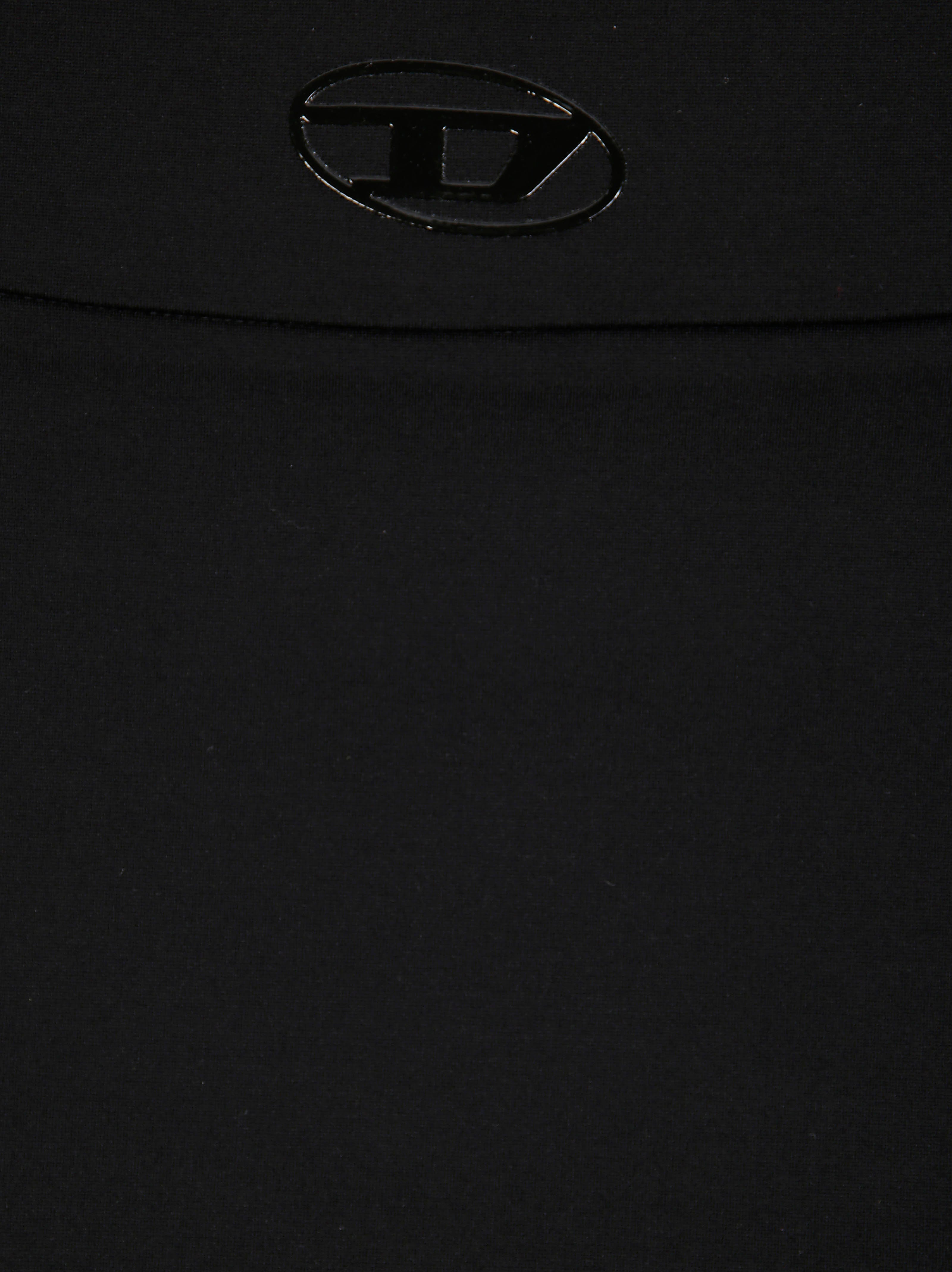 DIESEL Chic Mini Skirt with Logo Design